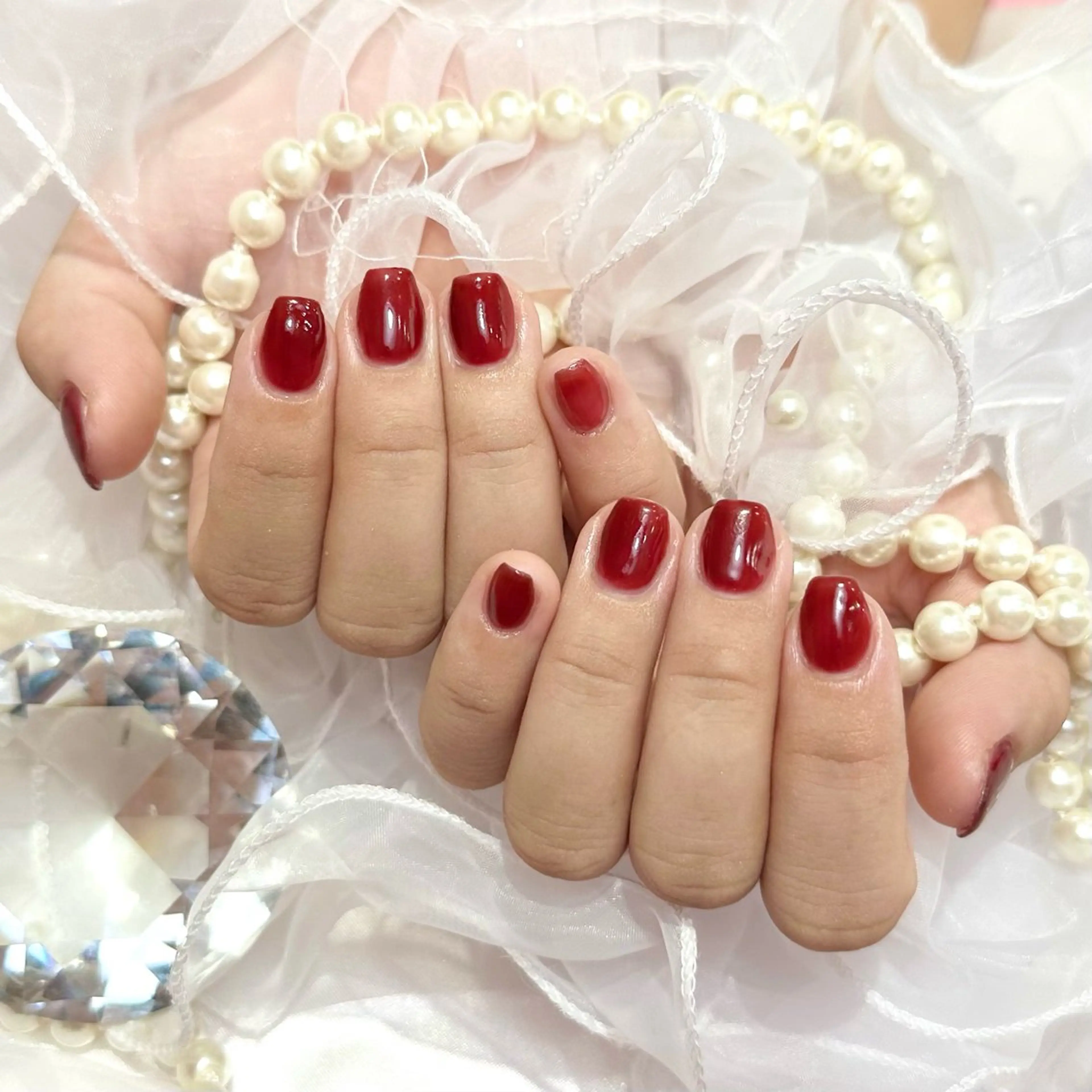 🔰口コミ記入必須【Jr.】HAND⭐️オフなし⭐️ワンカラーorラメグラの写真