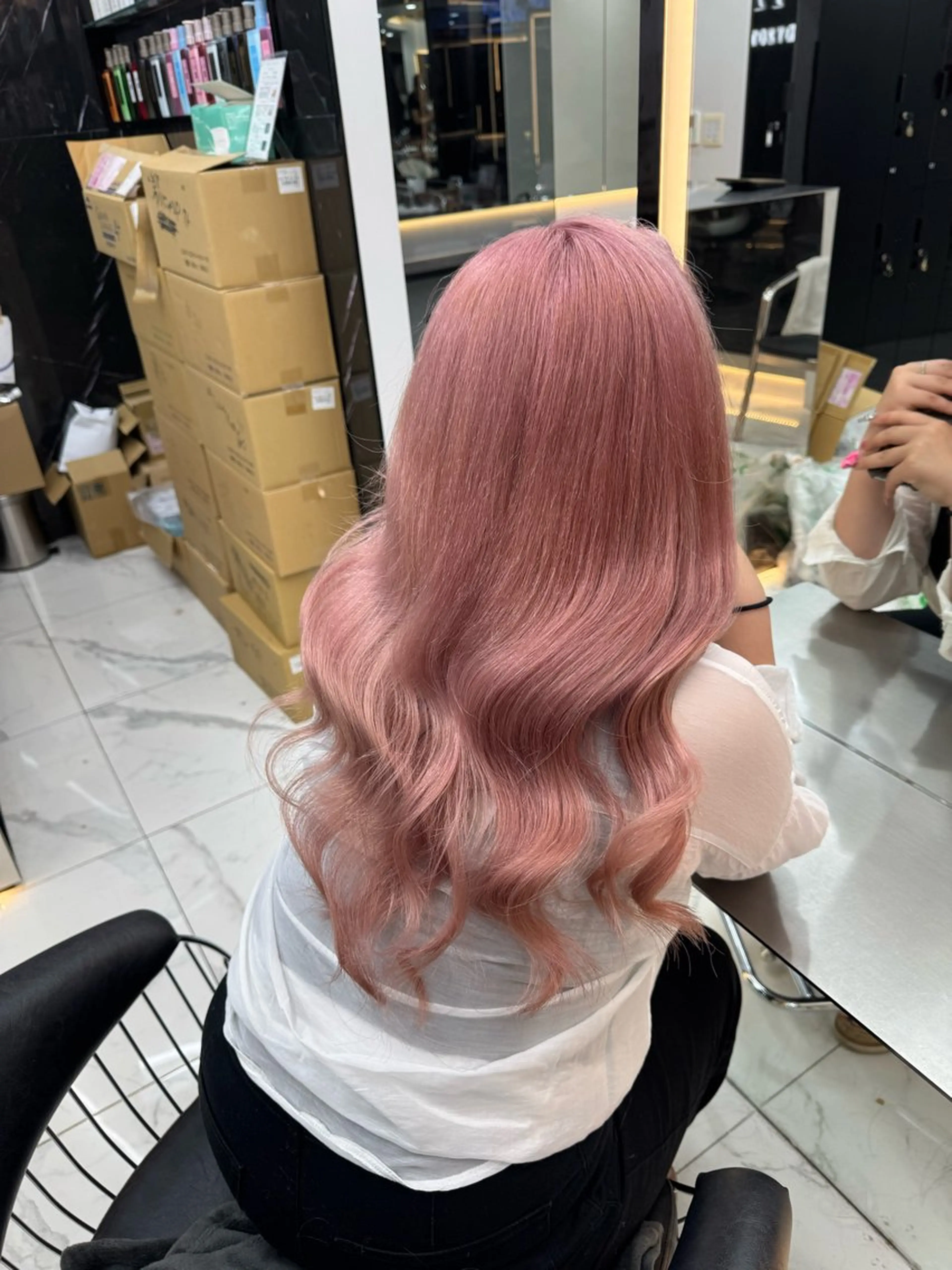 ロング カラー ヘアカラー Lapis渋谷本店 Rikoのヘアスタイル