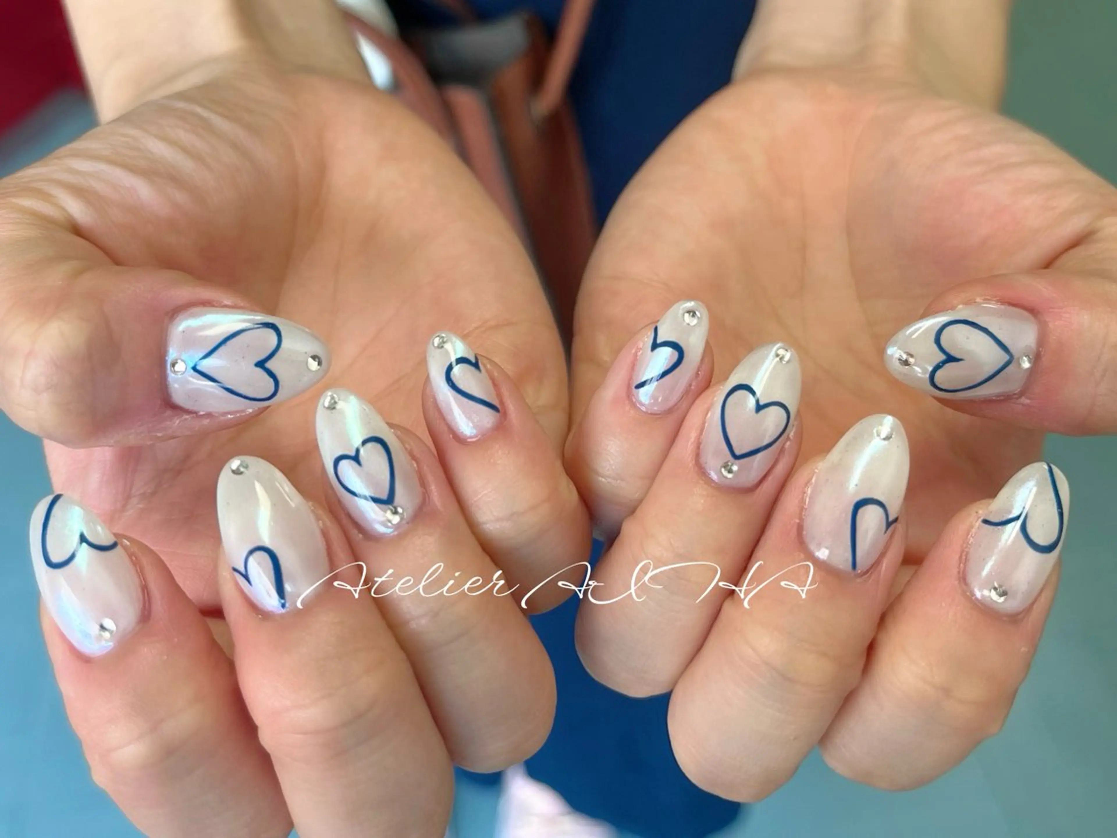 セミロング アトリエAIHA所属・アトリエAIHA★ フィルイン推奨サロンのネイルデザイン