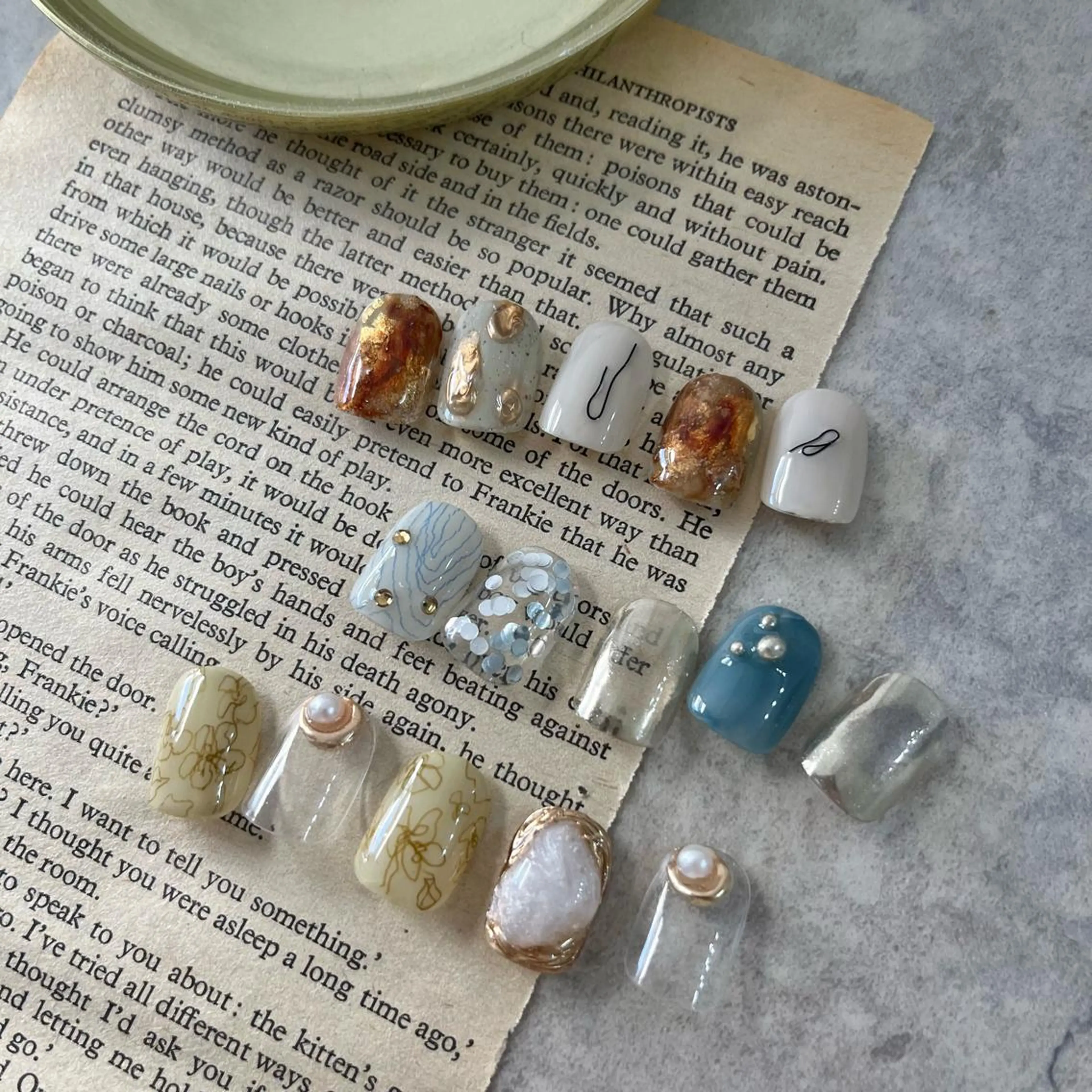 ネイル ハンドネイル nail salon O (en)所属・vegh. nail／阿波座のネイルデザイン