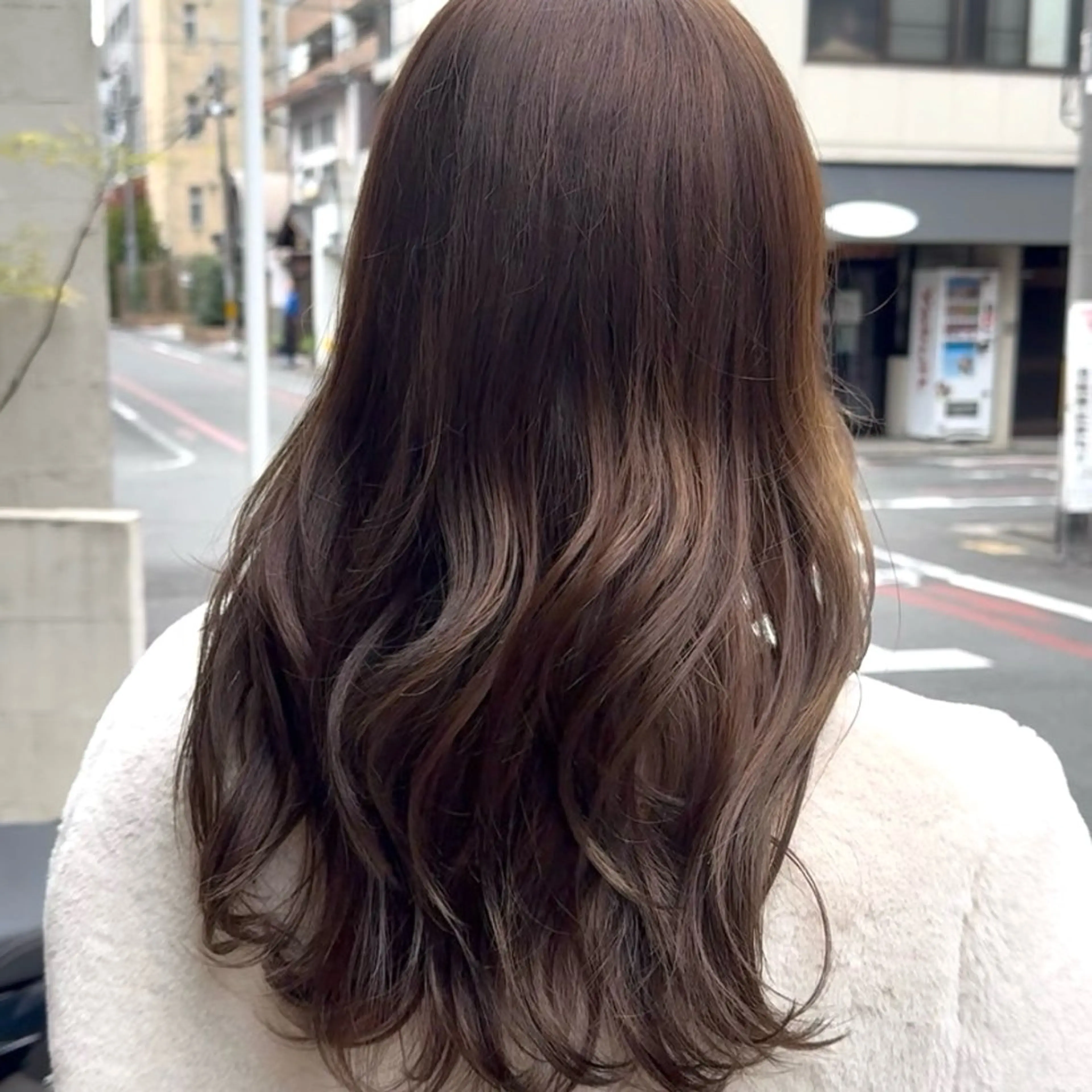 カラー ブラウンカラー ヘアカラー rias HARU /カラーモデル募集のヘアスタイル