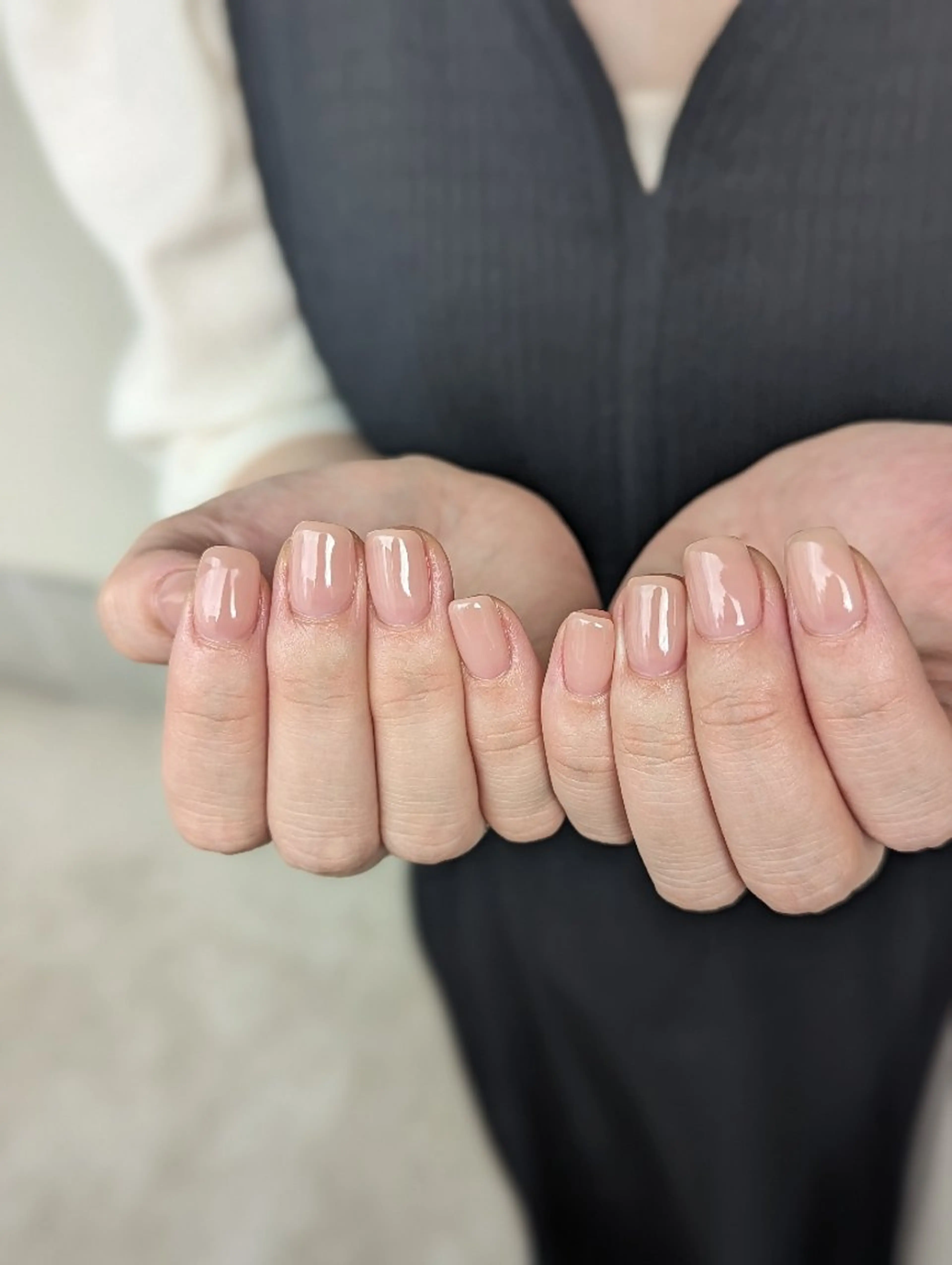 ネイル ワンカラーネイル 本村 れいみのネイルデザイン