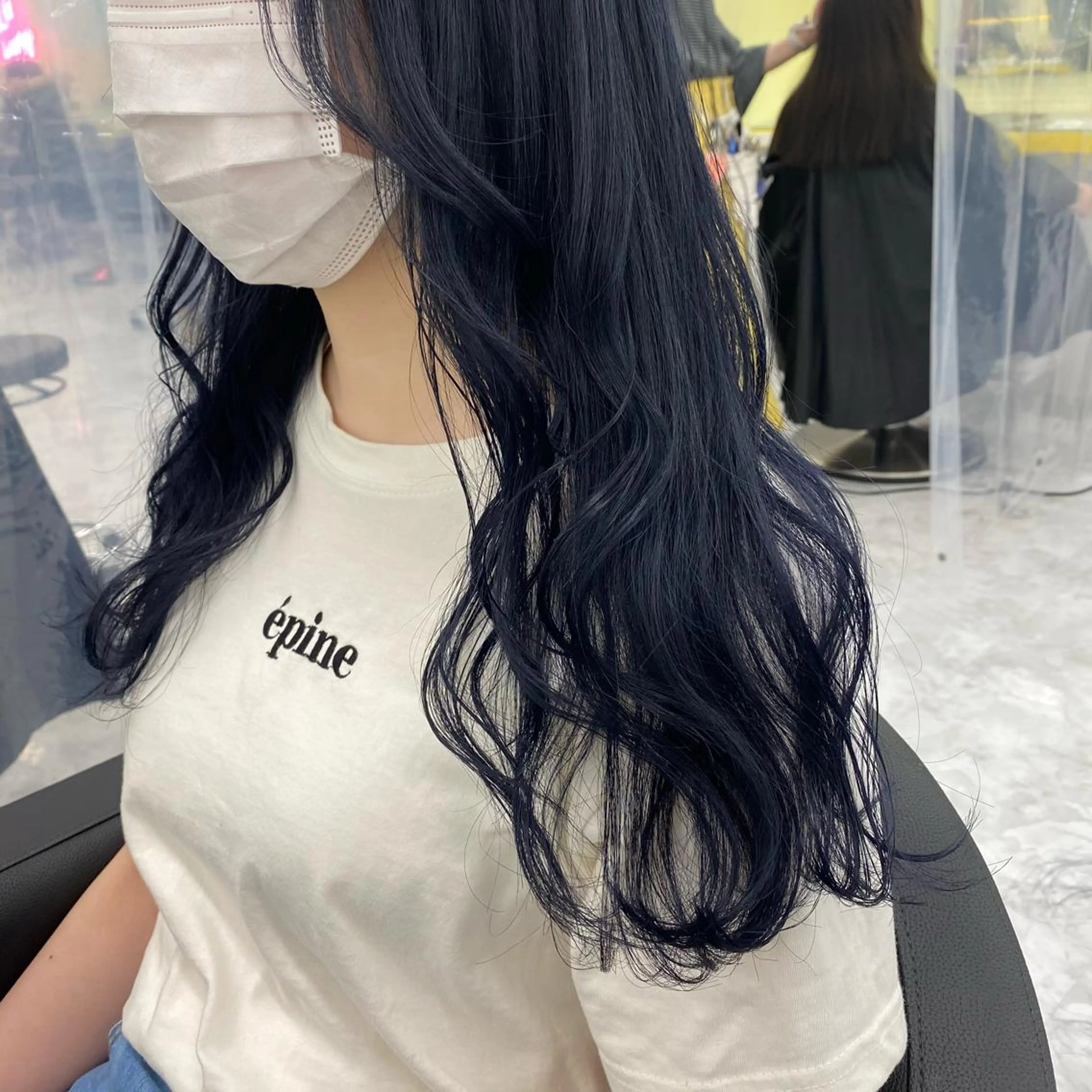 セミロング カラー ヘアアレンジ ヘアカラー トリートメント GOTODAY shair salon 横浜mare店所属・透明感抜群カラー mai🍑♡のヘアスタイル