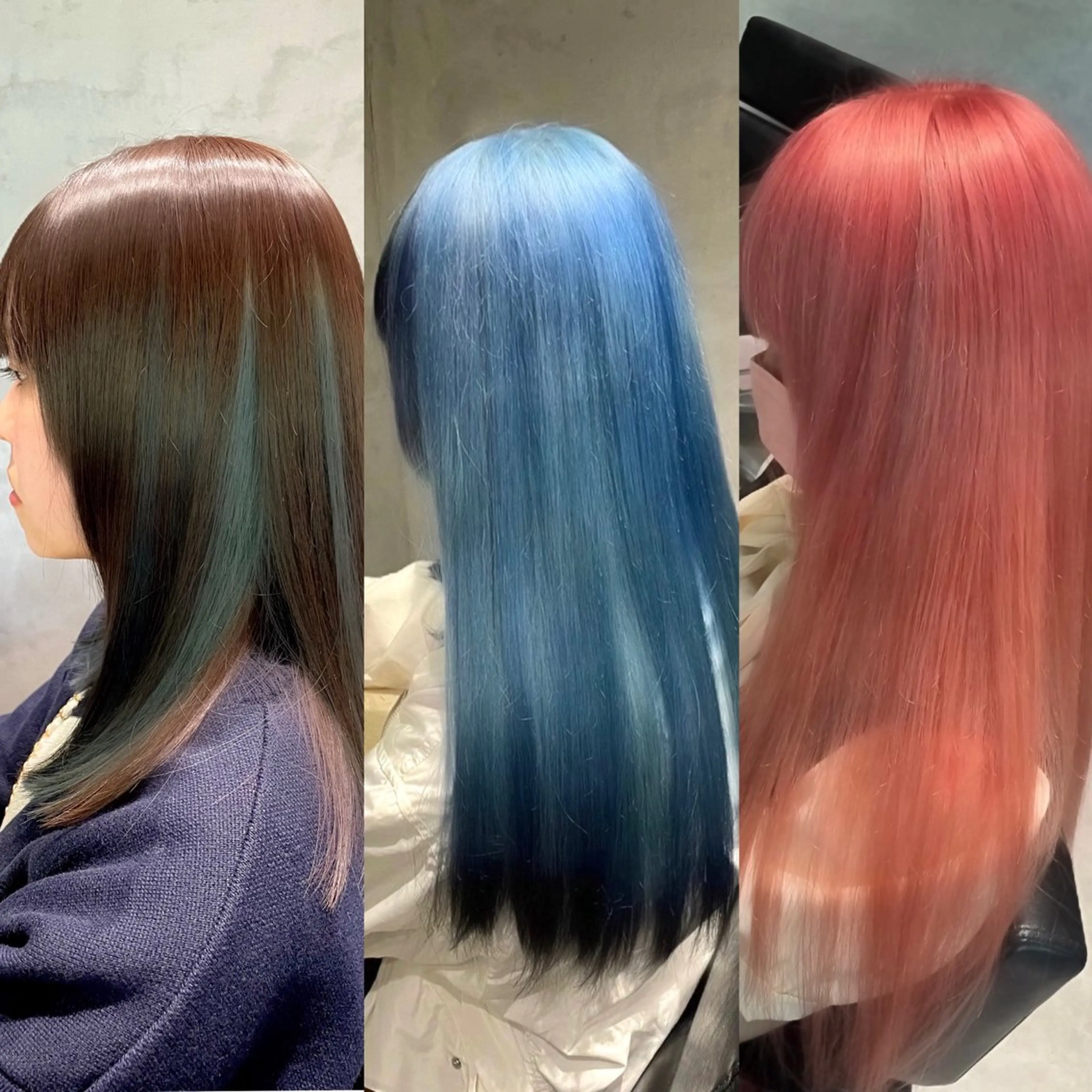 ロング カラー CHERIM ❤️🔥新家光葉のヘアスタイル