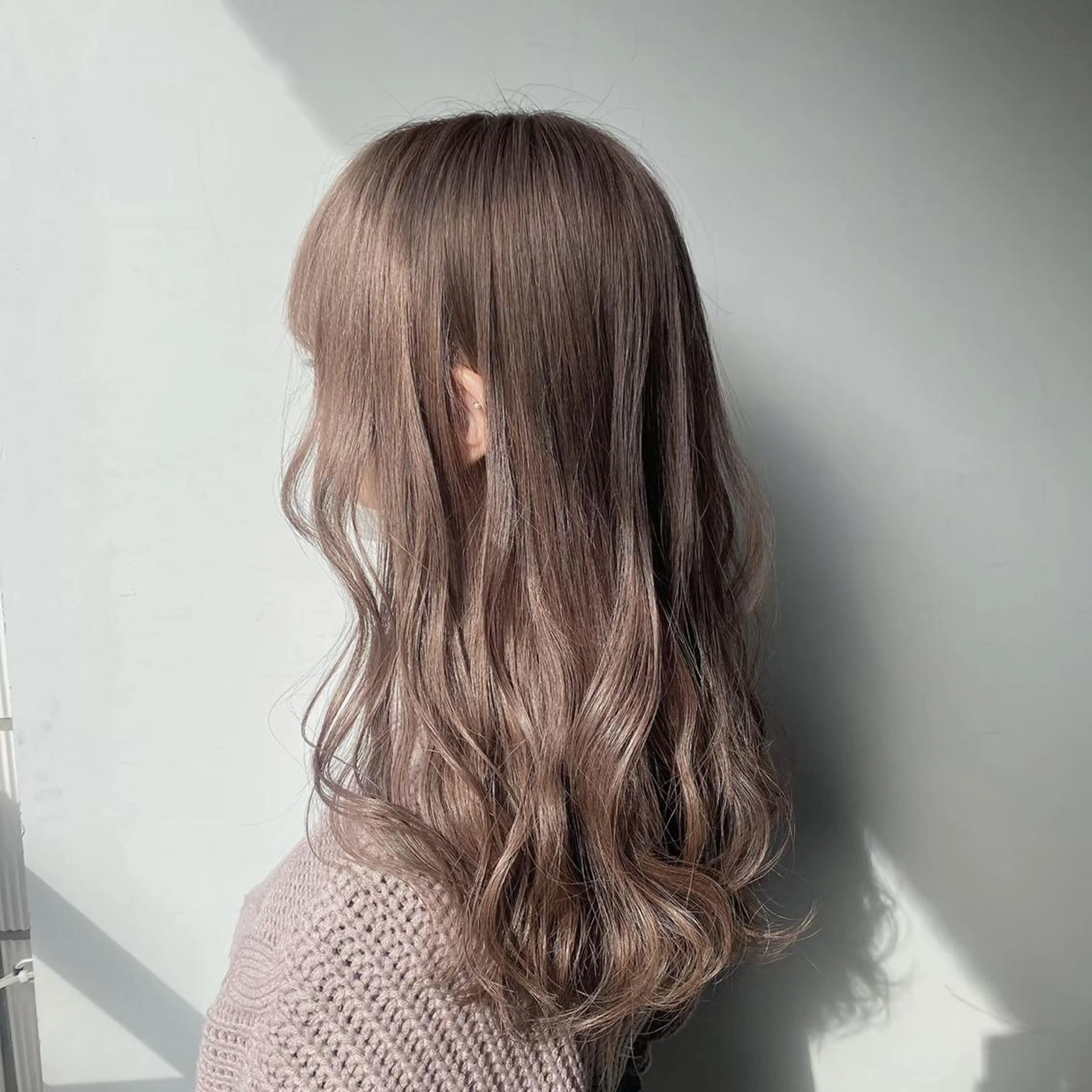 ロング カラー ❤️赤み消し 上品カラー❤️のヘアスタイル