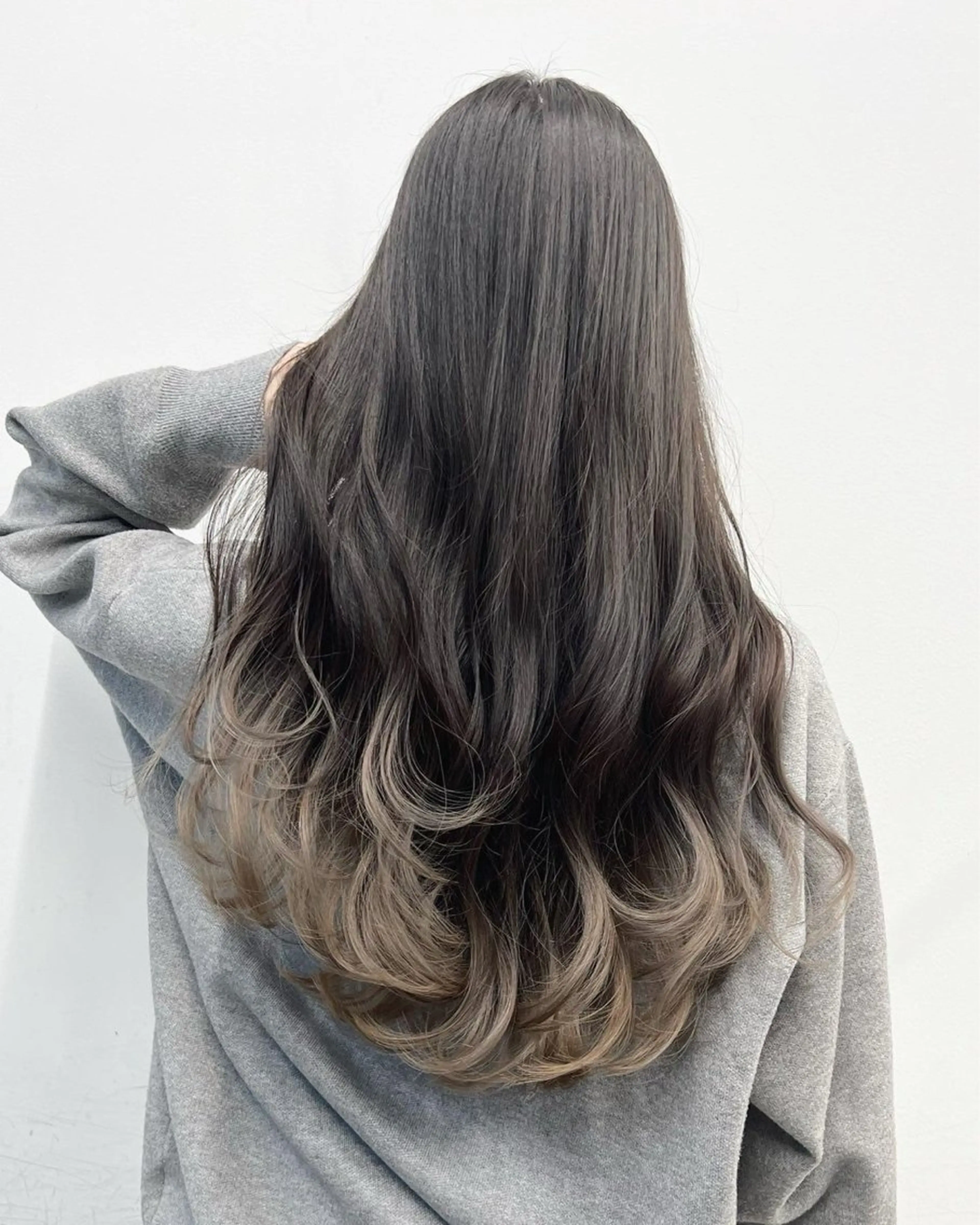 ロング カラー パーマ ロング amble luxe 髪質改善 💕のヘアスタイル