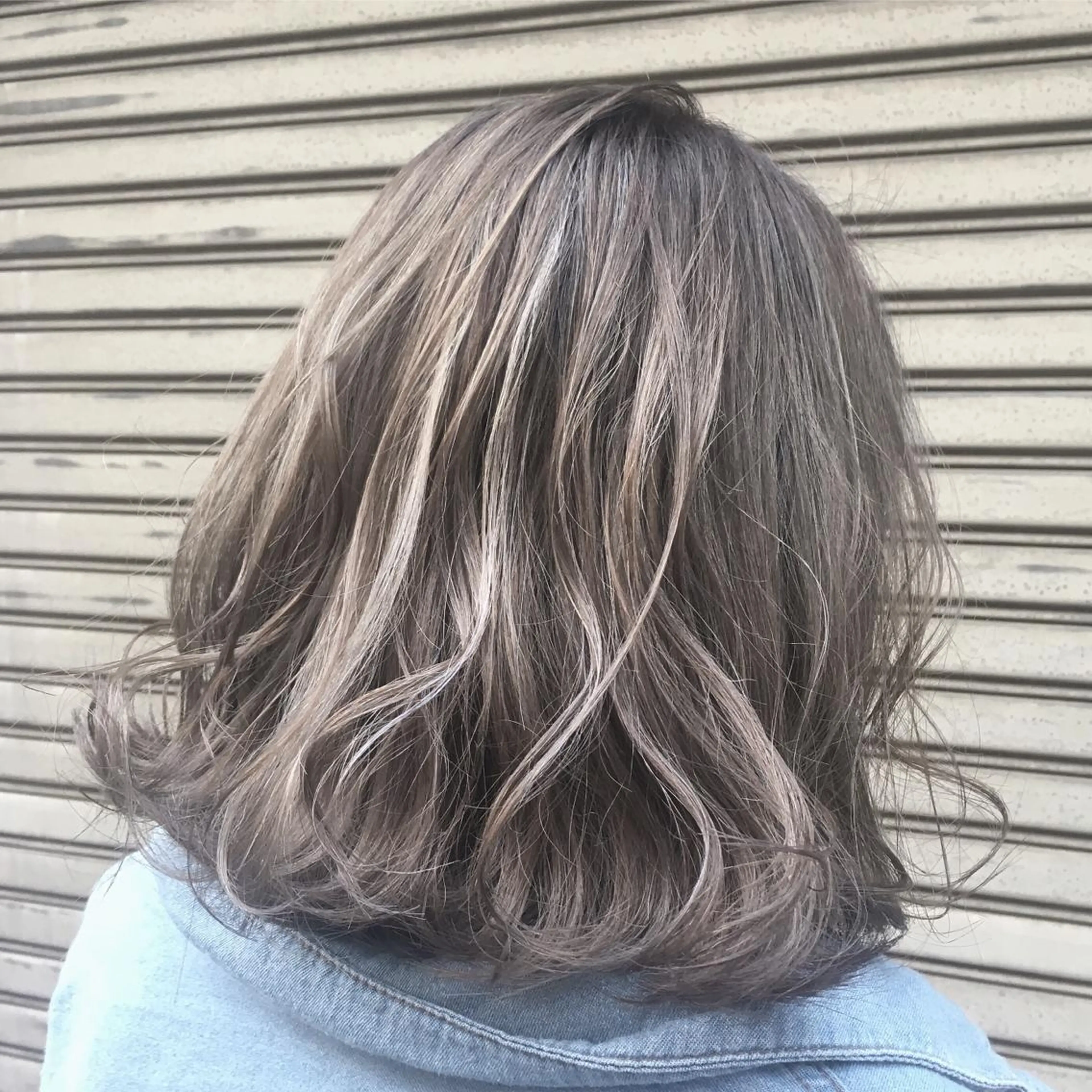 ミディアム カラー 透明感カラー ハイライトカラー ハイライト sano sayakaのヘアスタイル