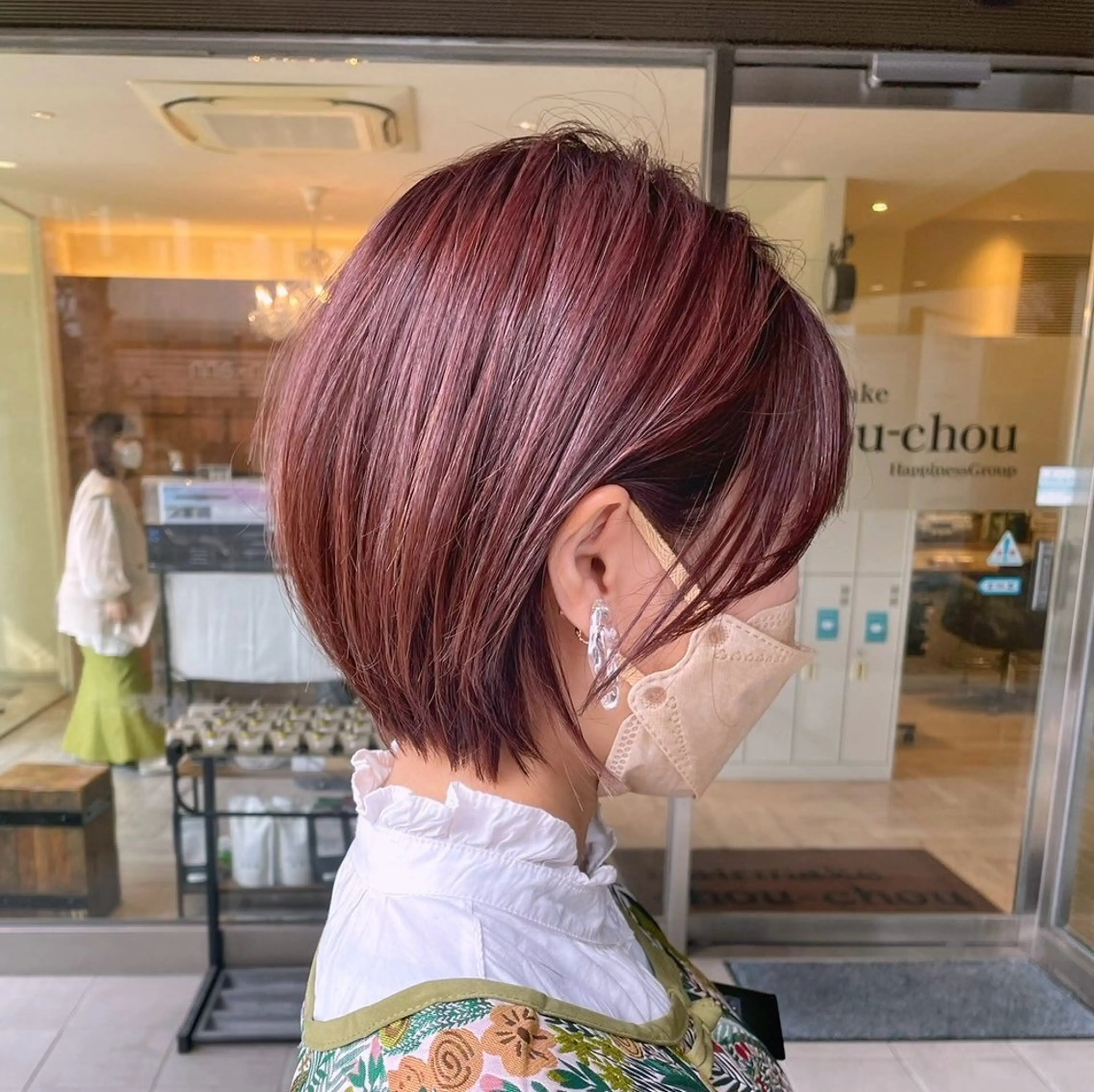 ショート ショートボブ ボブ ショートヘア 太田陽葉里/ パーマモデル募集中のヘアスタイル