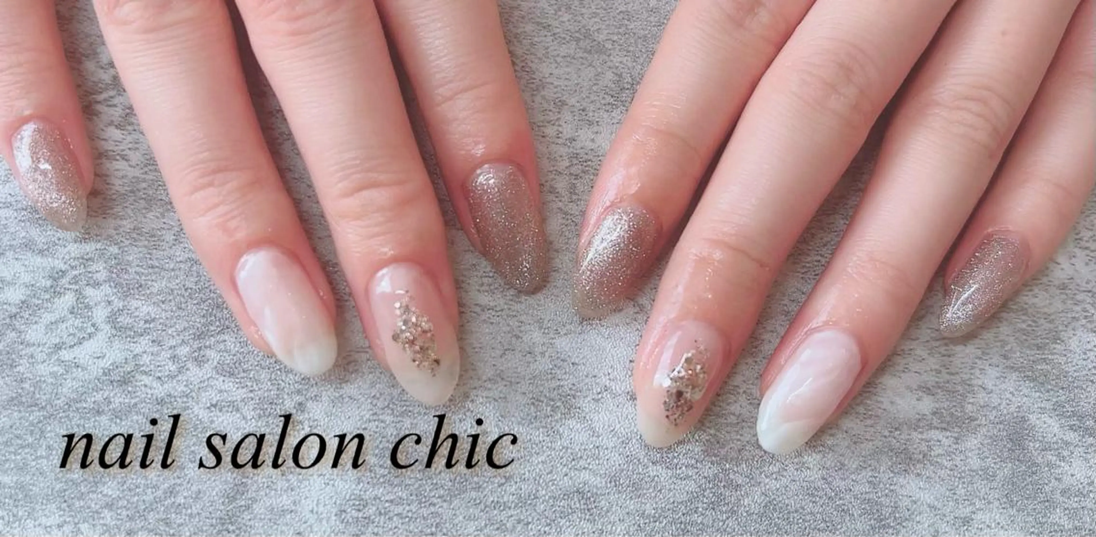 ネイル ニュアンスネイル nail salon chicのネイルデザイン
