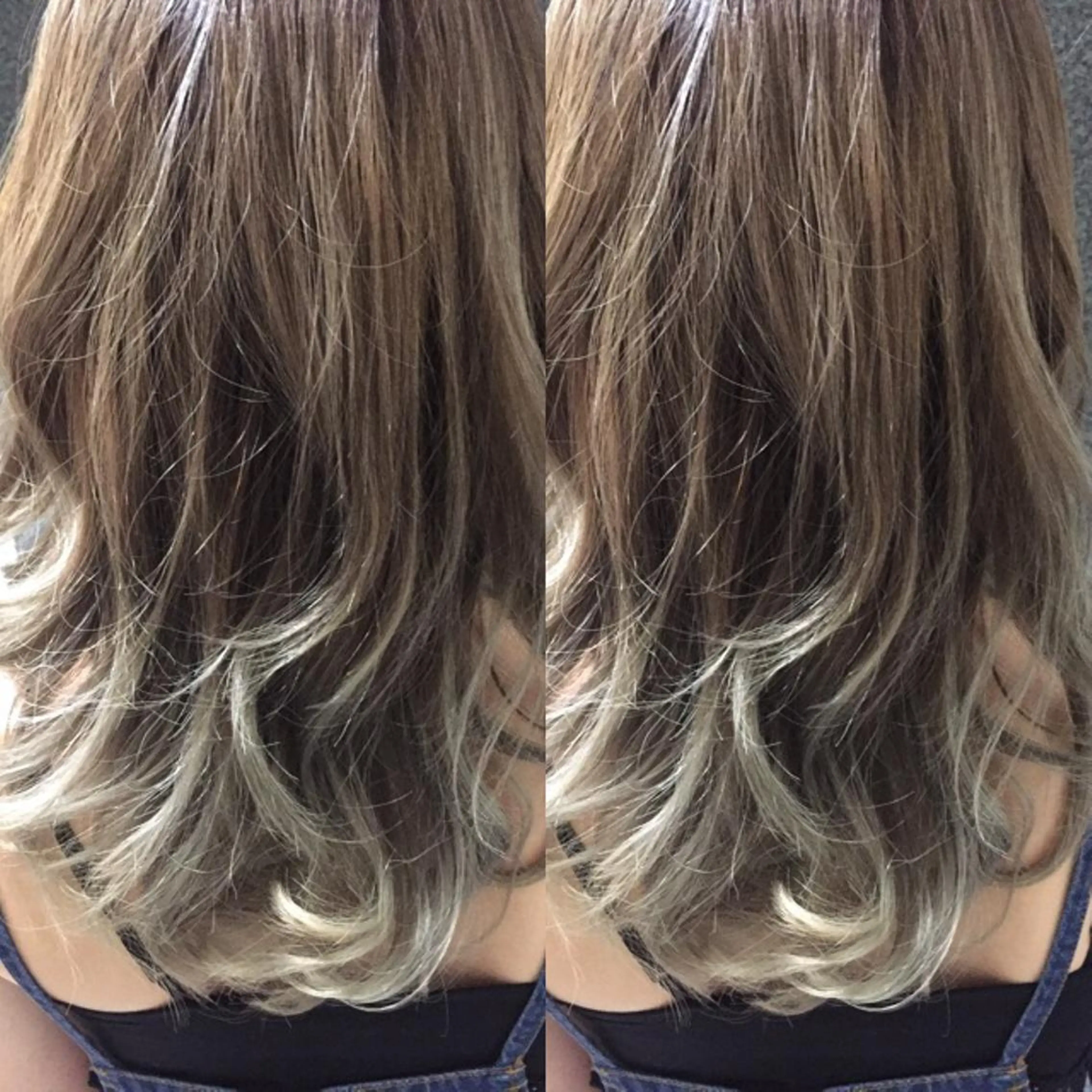 ロング カラー 透明感/ 美髪矯正/田中恭のヘアスタイル