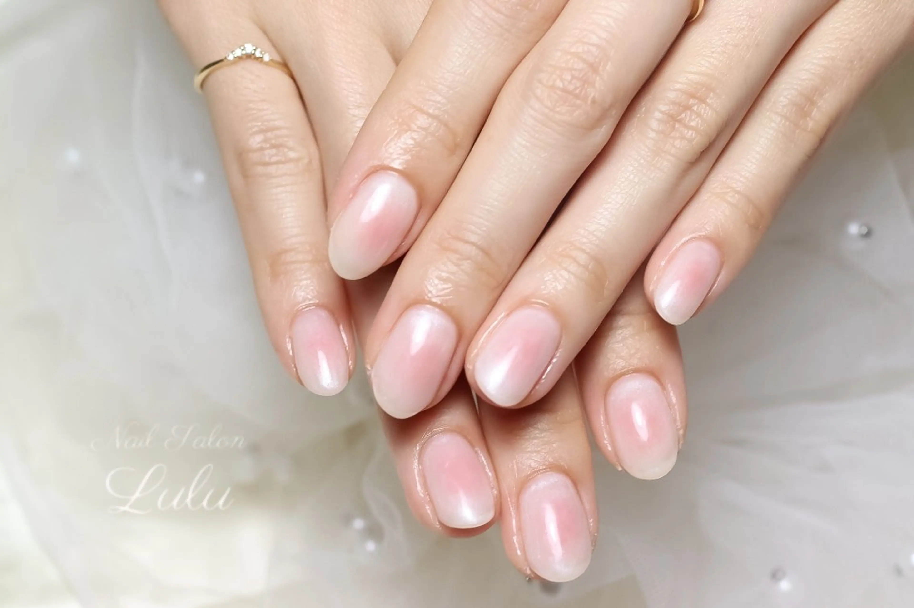 ネイル チークネイル ハンドネイル Lulu nail salon 南堀江店所属・西村 あやかのネイルデザイン