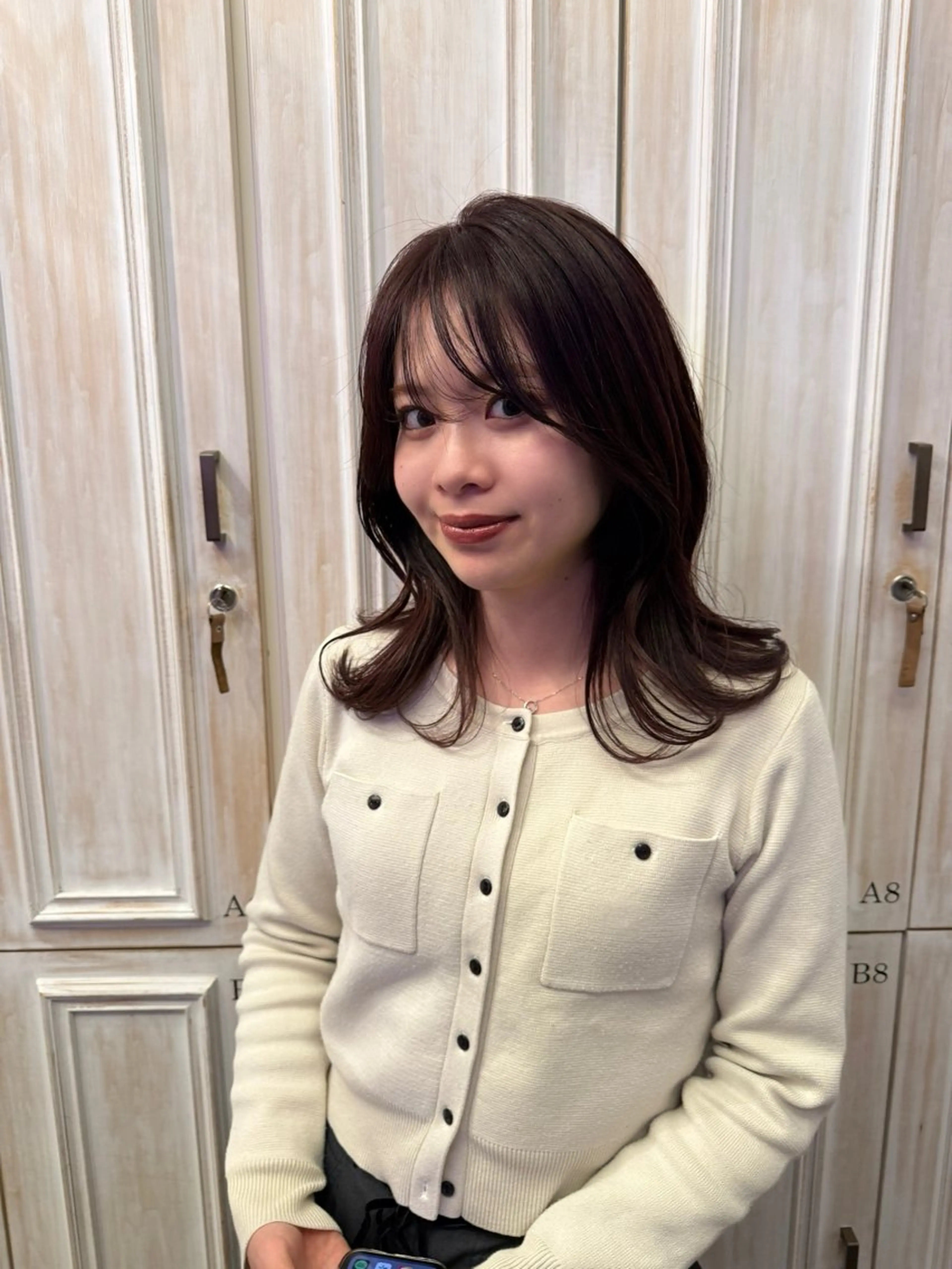 ミディアム カラー カット ヘアカラー 梅田茶屋町 / wakanaのヘアスタイル