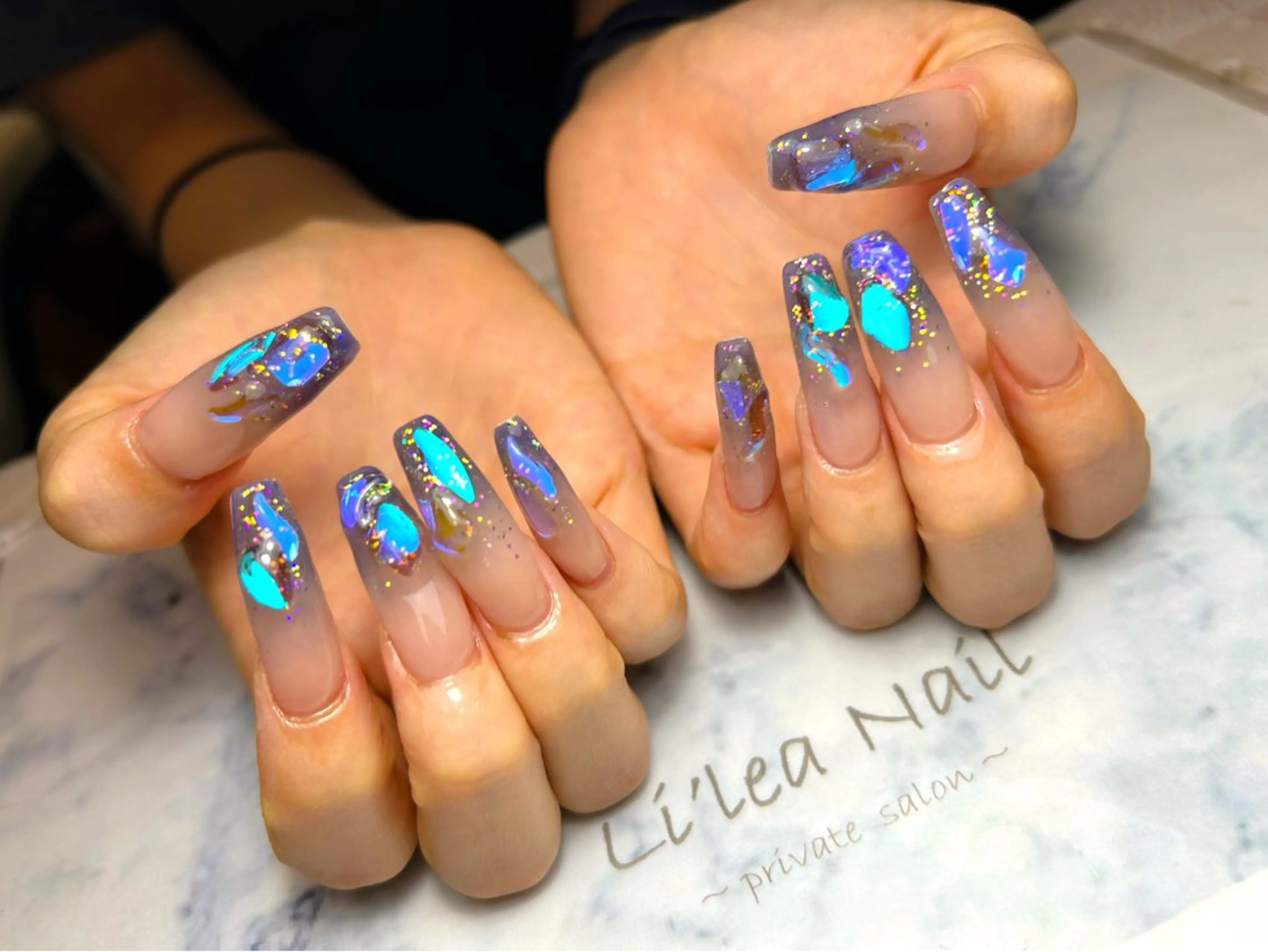 ネイル ハンドネイル Li'leaNail AINAのネイルデザイン