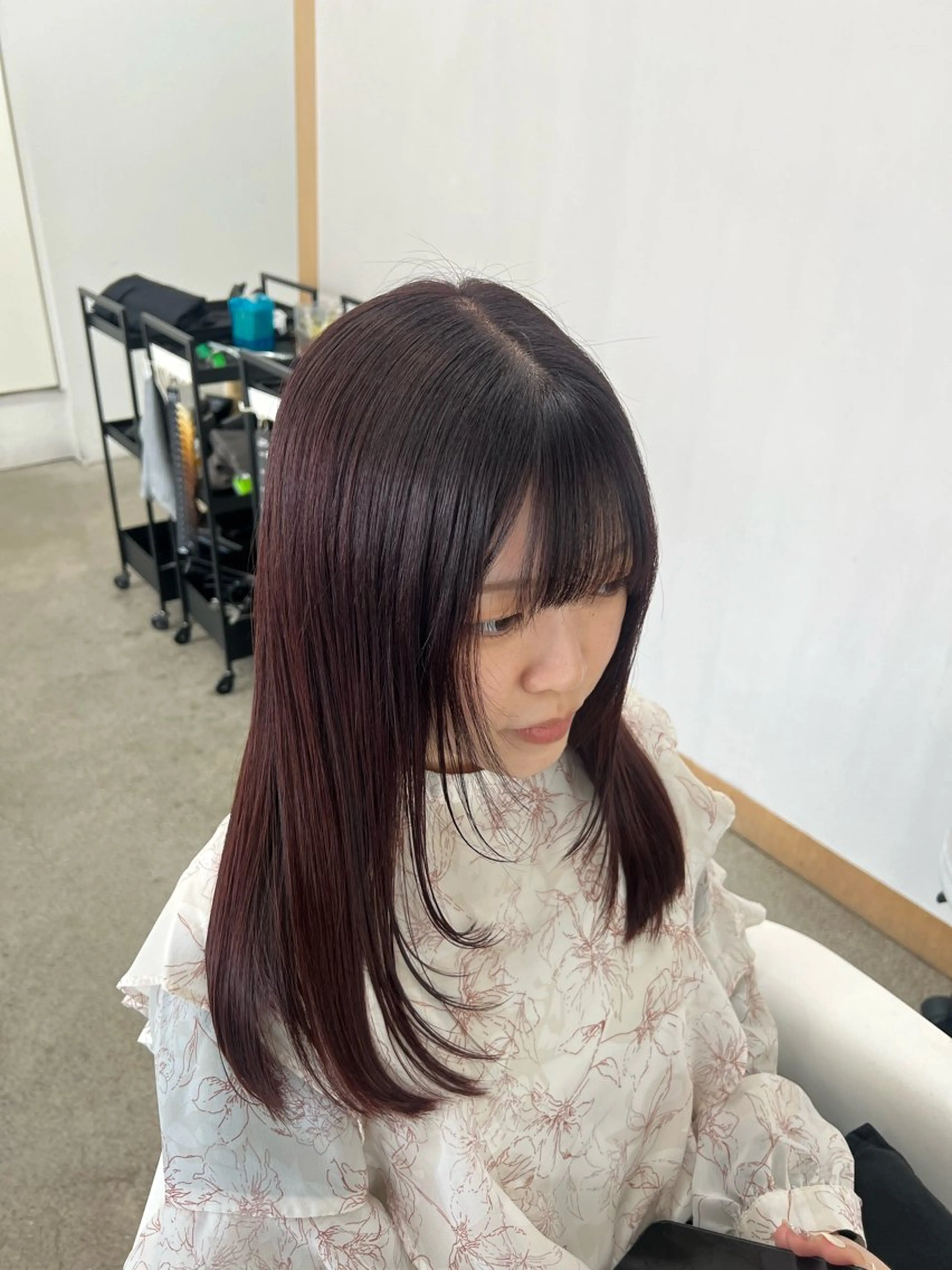 ロング カラー カット ヘアカラー トリートメント build所属・秋山 花音のヘアスタイル