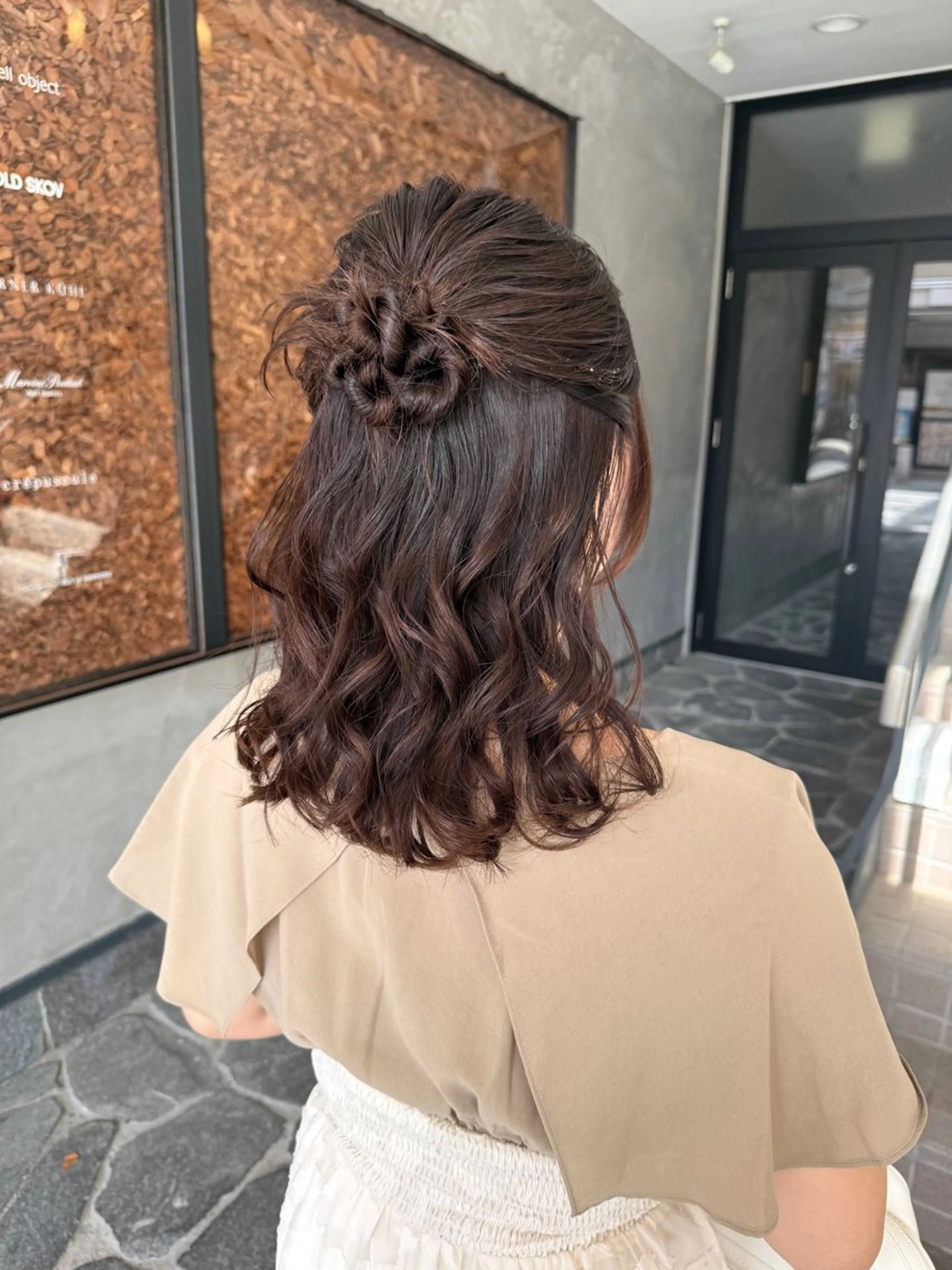 セミロング ヘアセット 古町yoro/アサミ /ショート/メンズのヘアスタイル