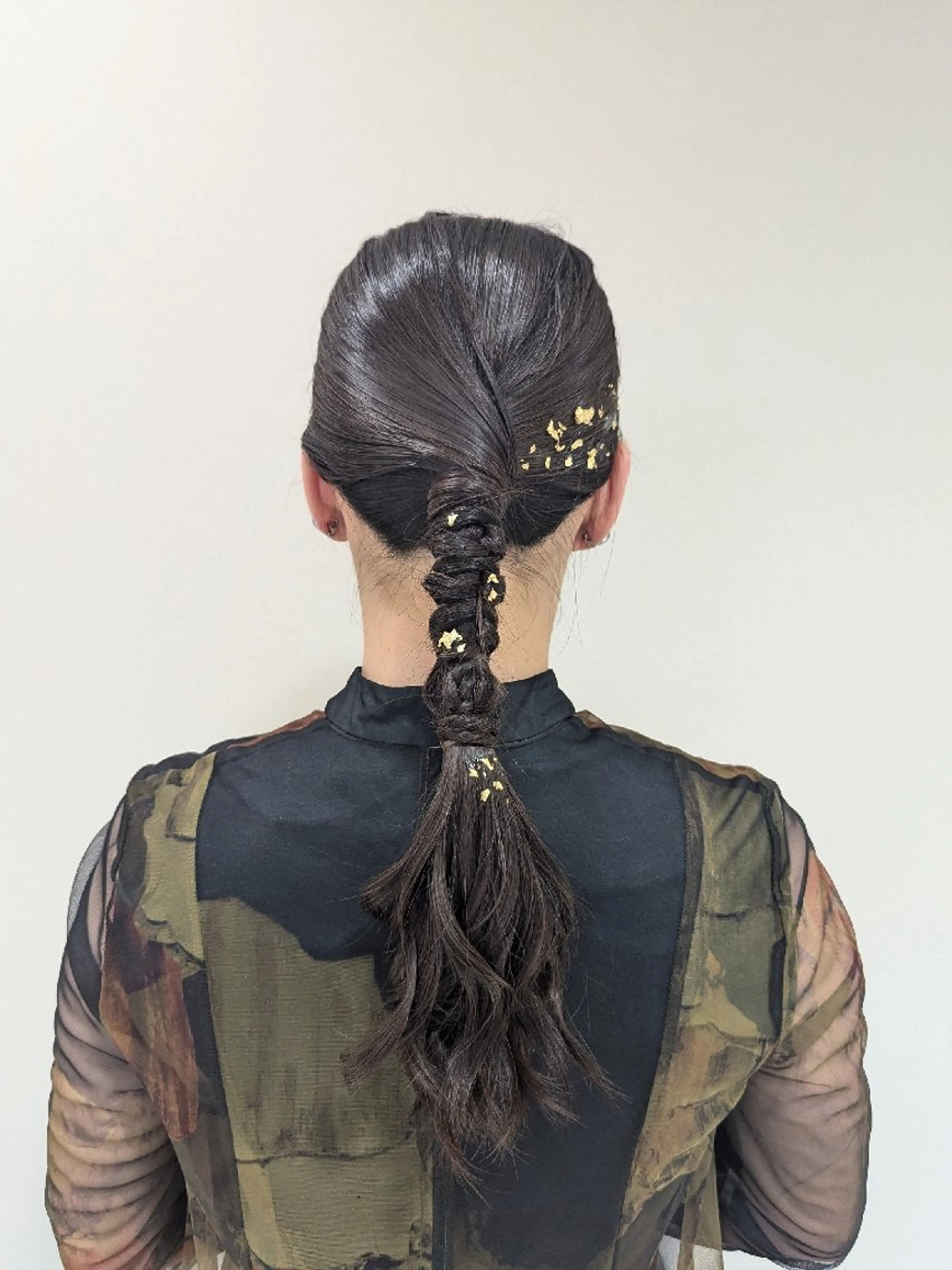 ロング ヘアセット 髪質改善/お呼ば れヘア/透明感カラーのヘアスタイル