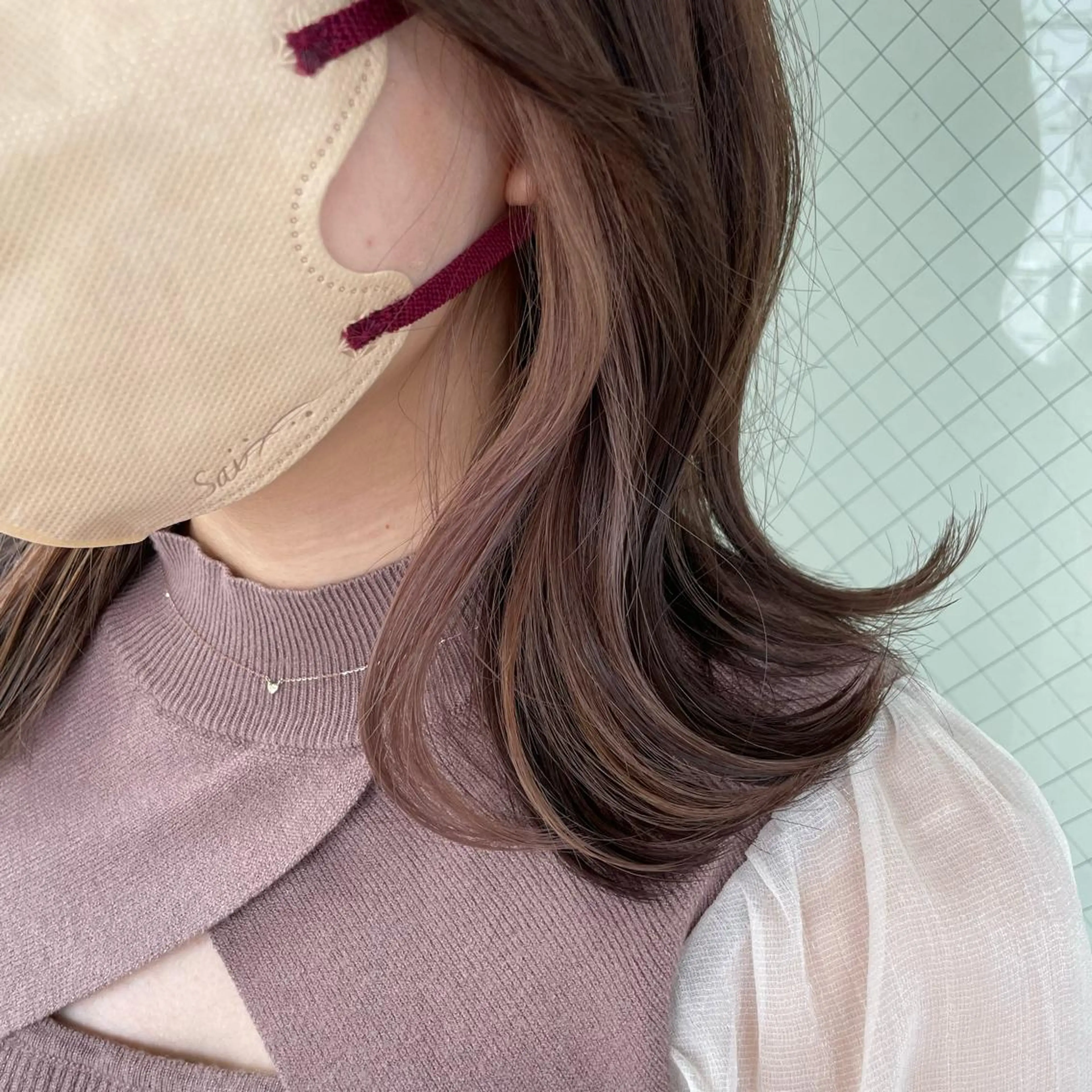ショート カラー カット ヘアカラー トリートメント 艶髪/巻ける縮毛矯正 /髪質改善naoのヘアスタイル