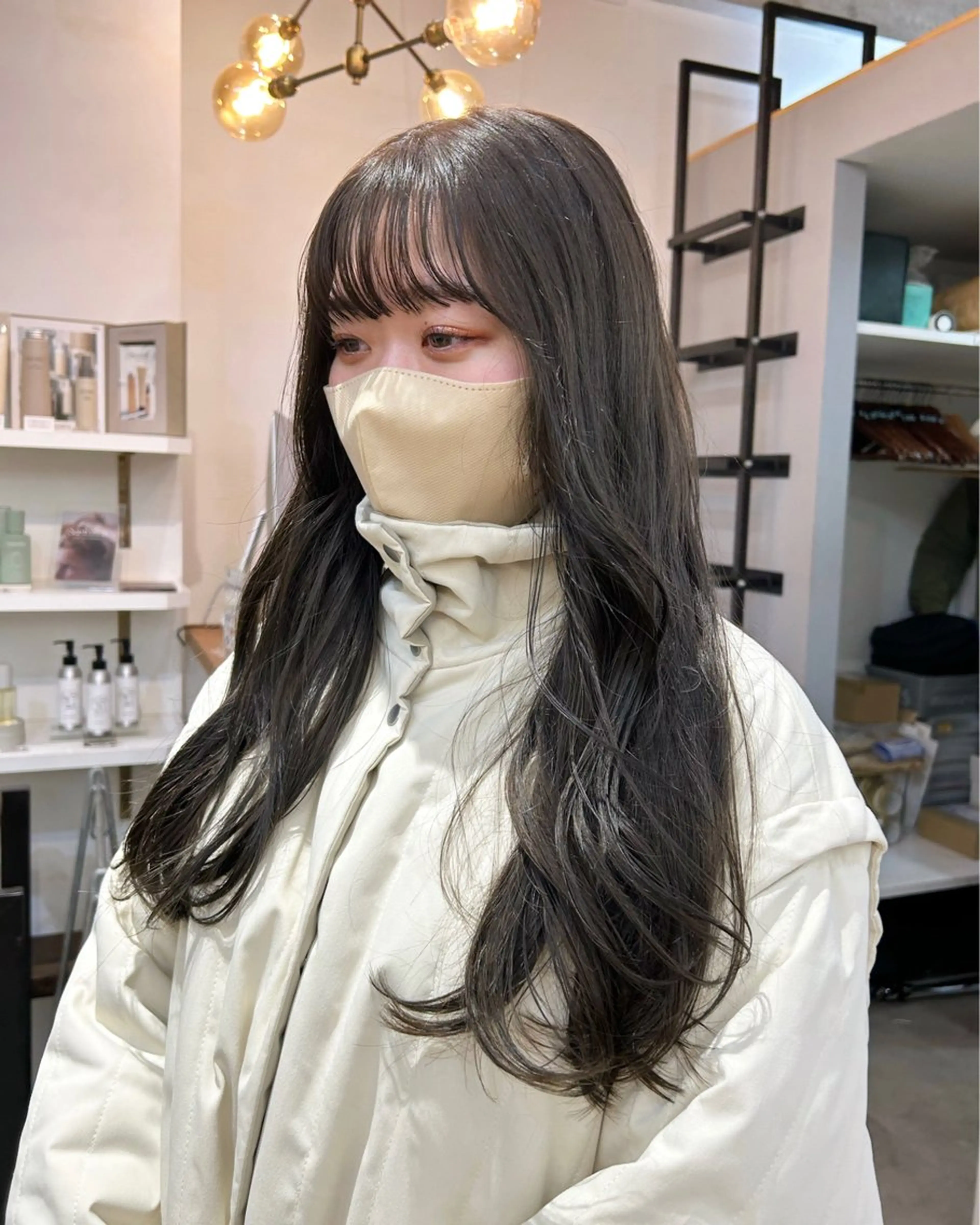 ロング カラー カット ヘアカラー 表参道OLSEN✂︎ nanamiのヘアスタイル