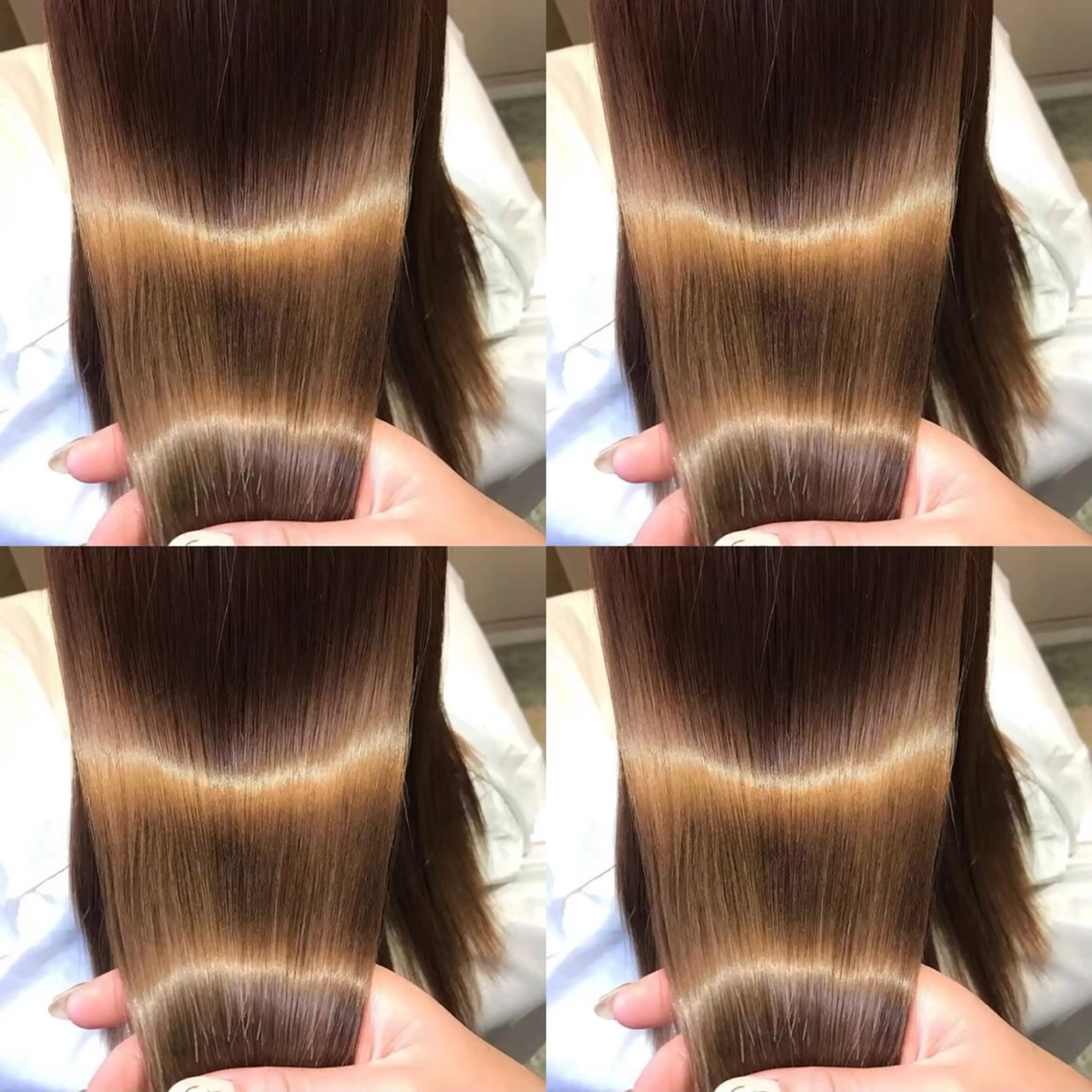 ロング カラー ヘアカラー トリートメント ヘアセット 艶髪・韓国ヘア特化 💎店長望月のヘアスタイル