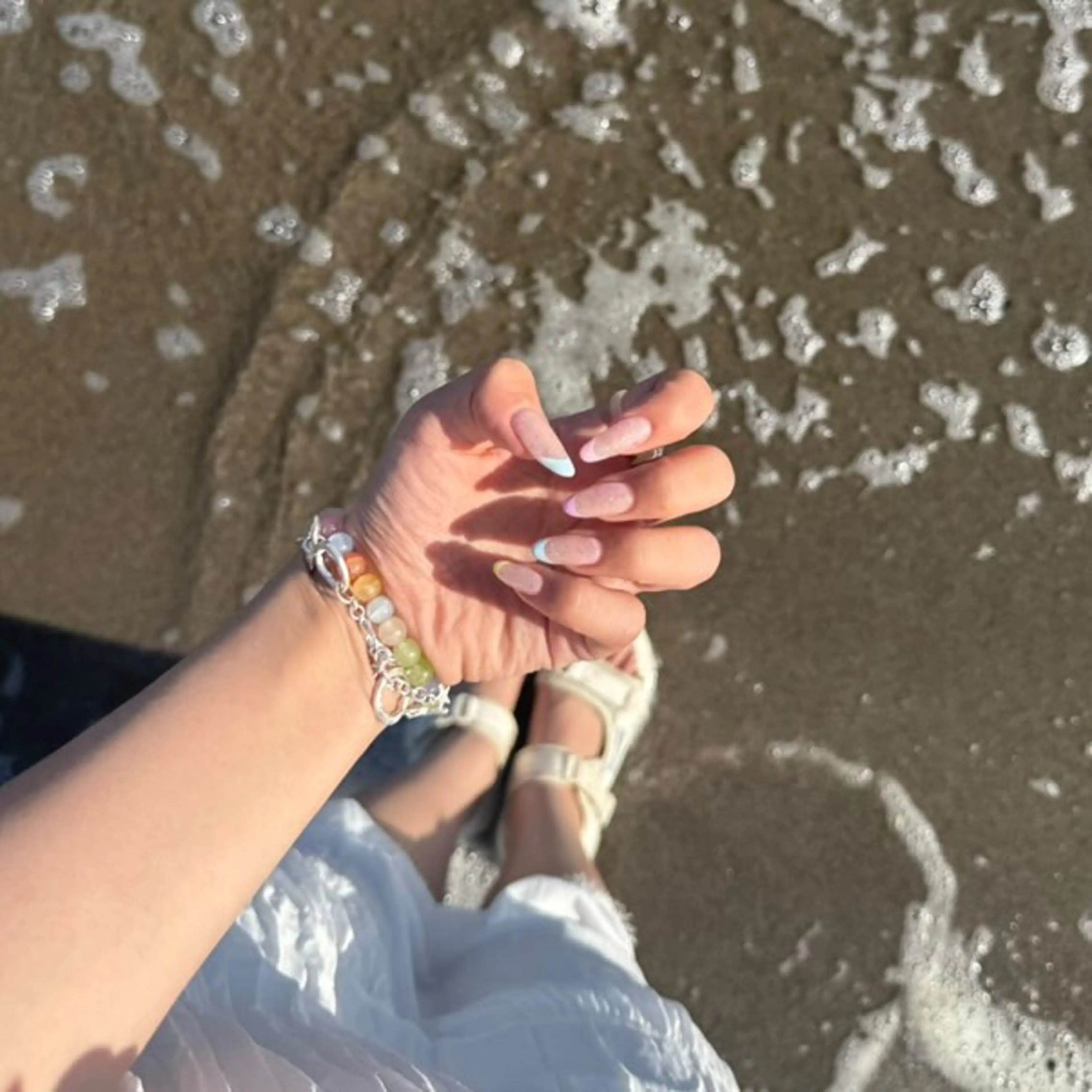 ネイル フレンチネイル ハンドネイル MORE-NAIL所属・Miki. MORE -NAILのネイルデザイン
