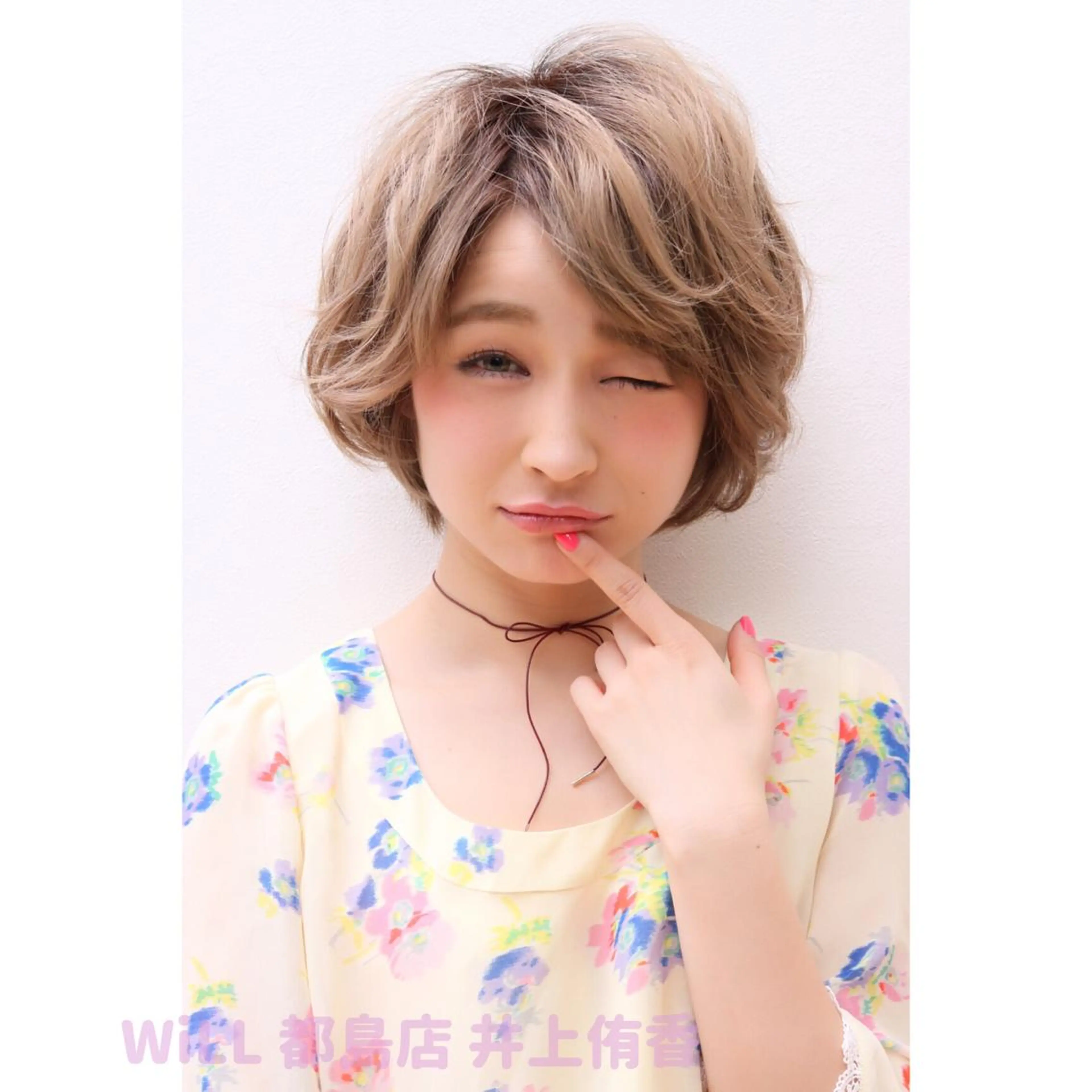 ショート カラー 透明感カラー 【WiLL都島】 YUKAのヘアスタイル