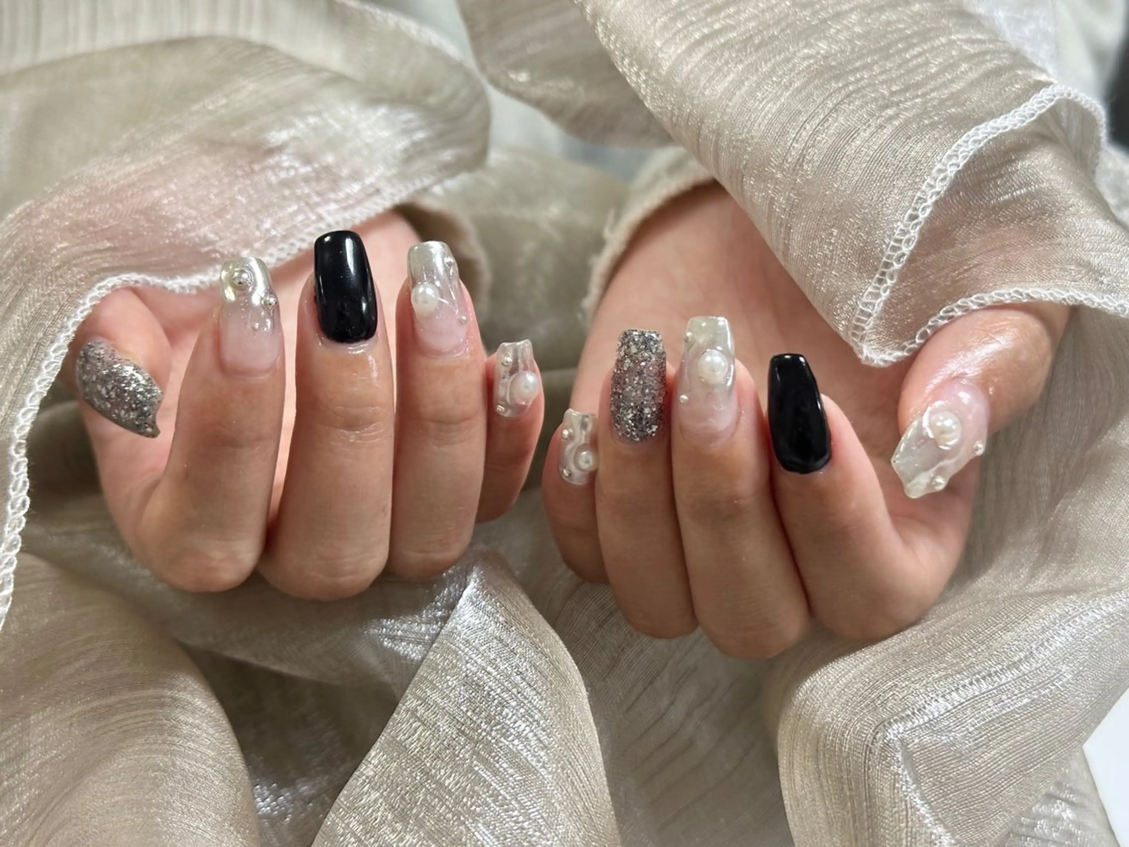 ネイル ハンドネイル 🍑 momo_nailのネイルデザイン