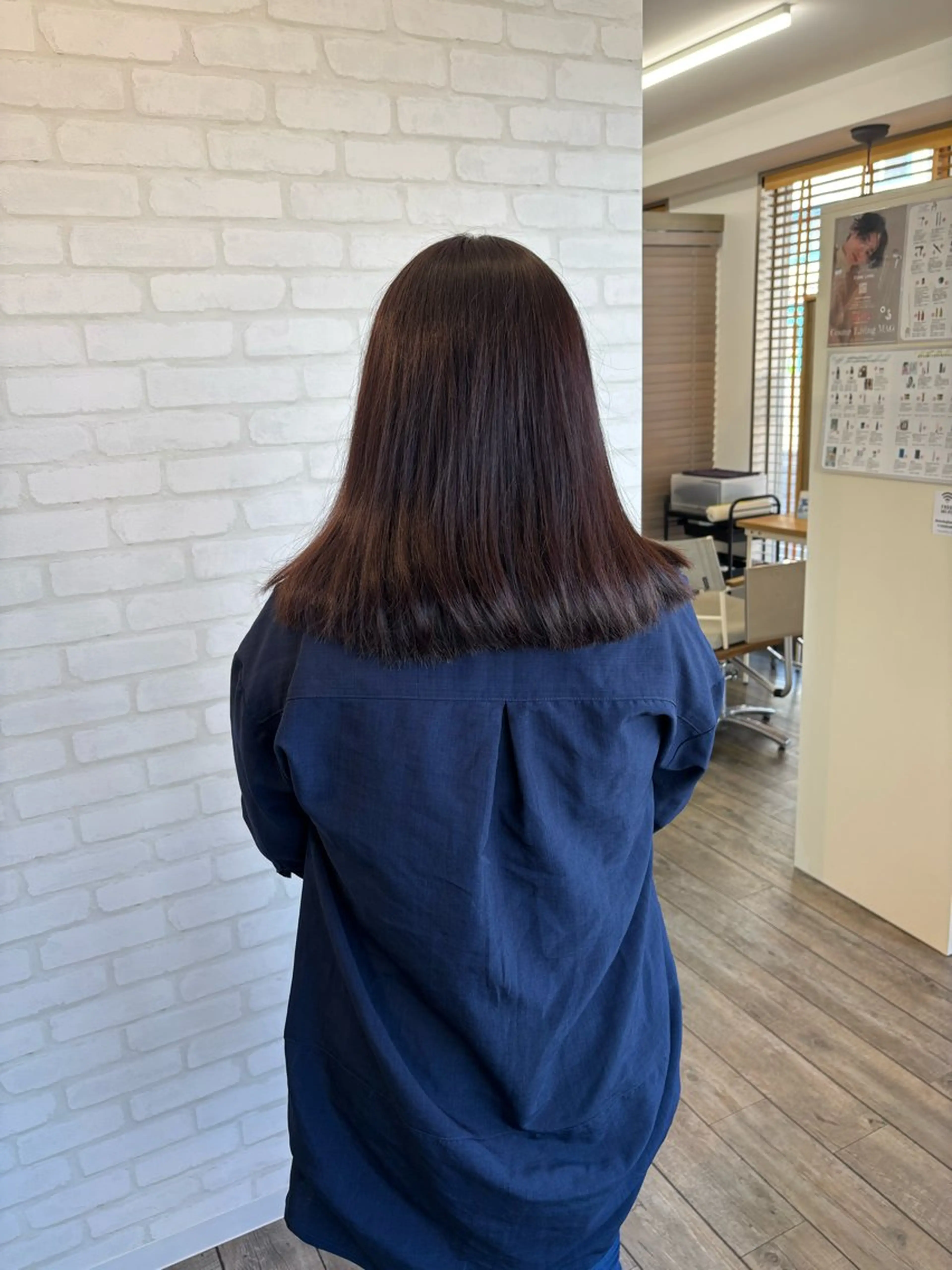 セミロング カラー ヘアカラー トリートメント TOMOYA /カラー・縮毛のヘアスタイル