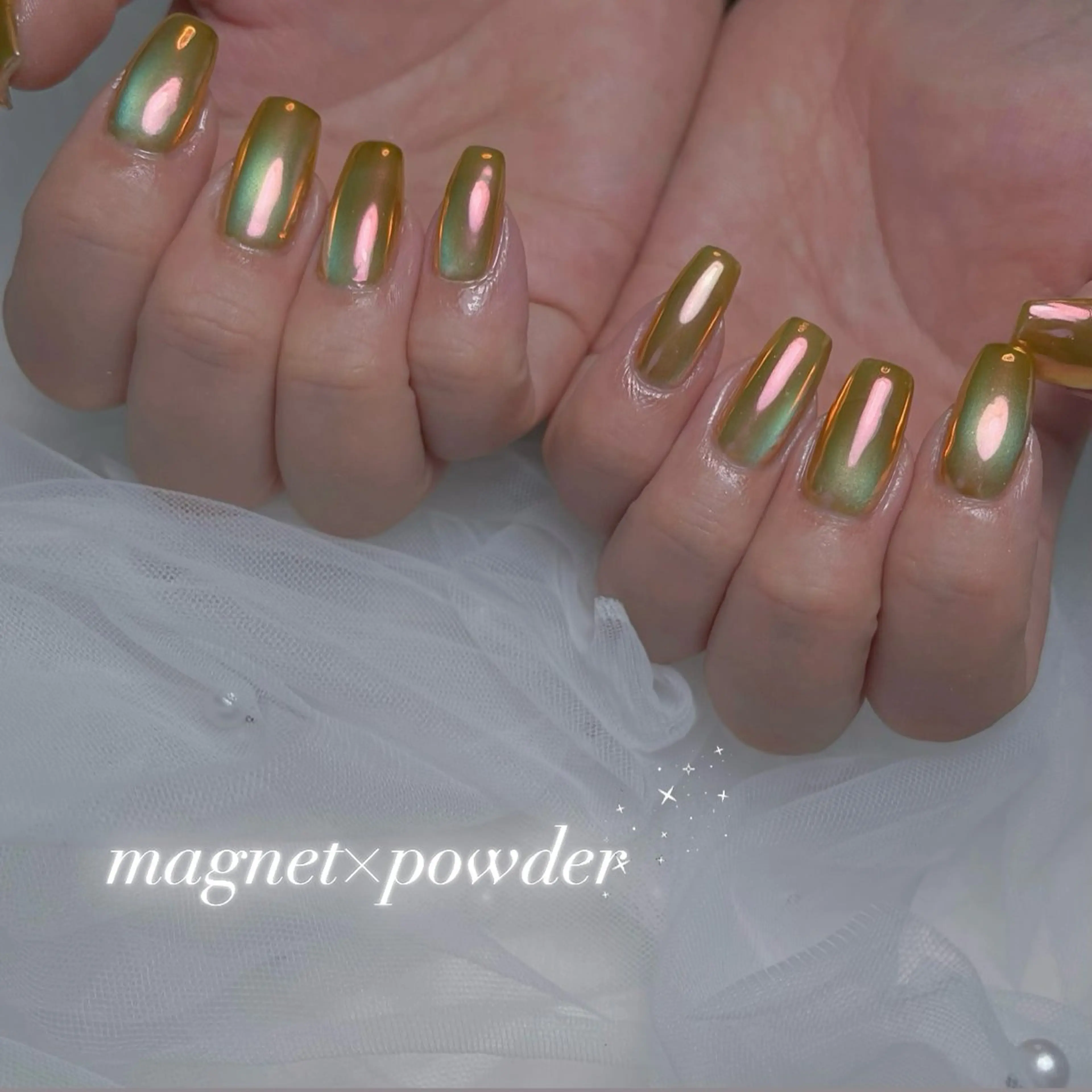 ネイル アートネイル 長さ出し ジェルネイル 韓国ネイル 持ち込み ハンドネイル RE SALONのネイルデザイン