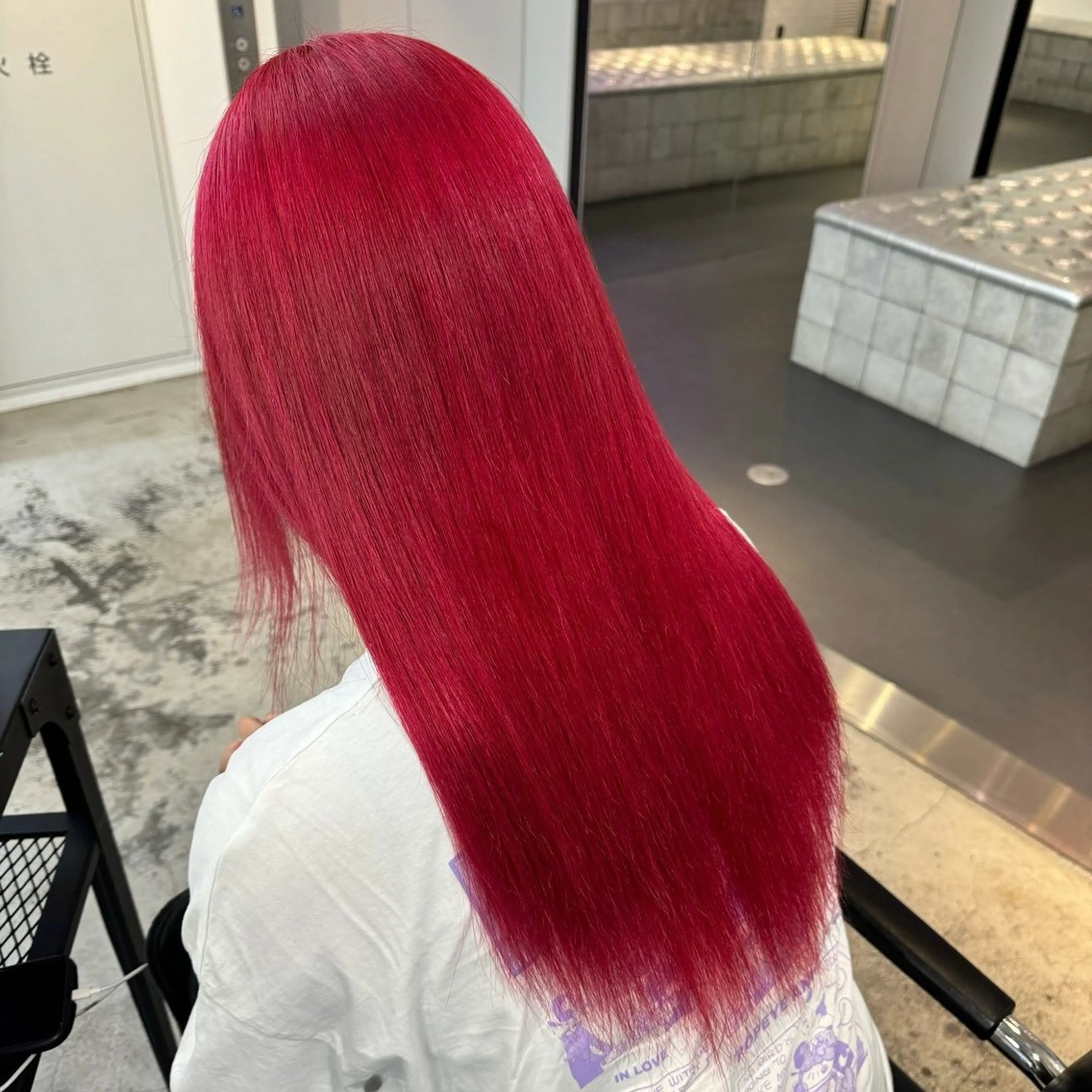 ロング カラー ヘアカラー トリートメント ヘアセット ハイトーン/ケア特化 ♥️あいみ♥️のヘアスタイル