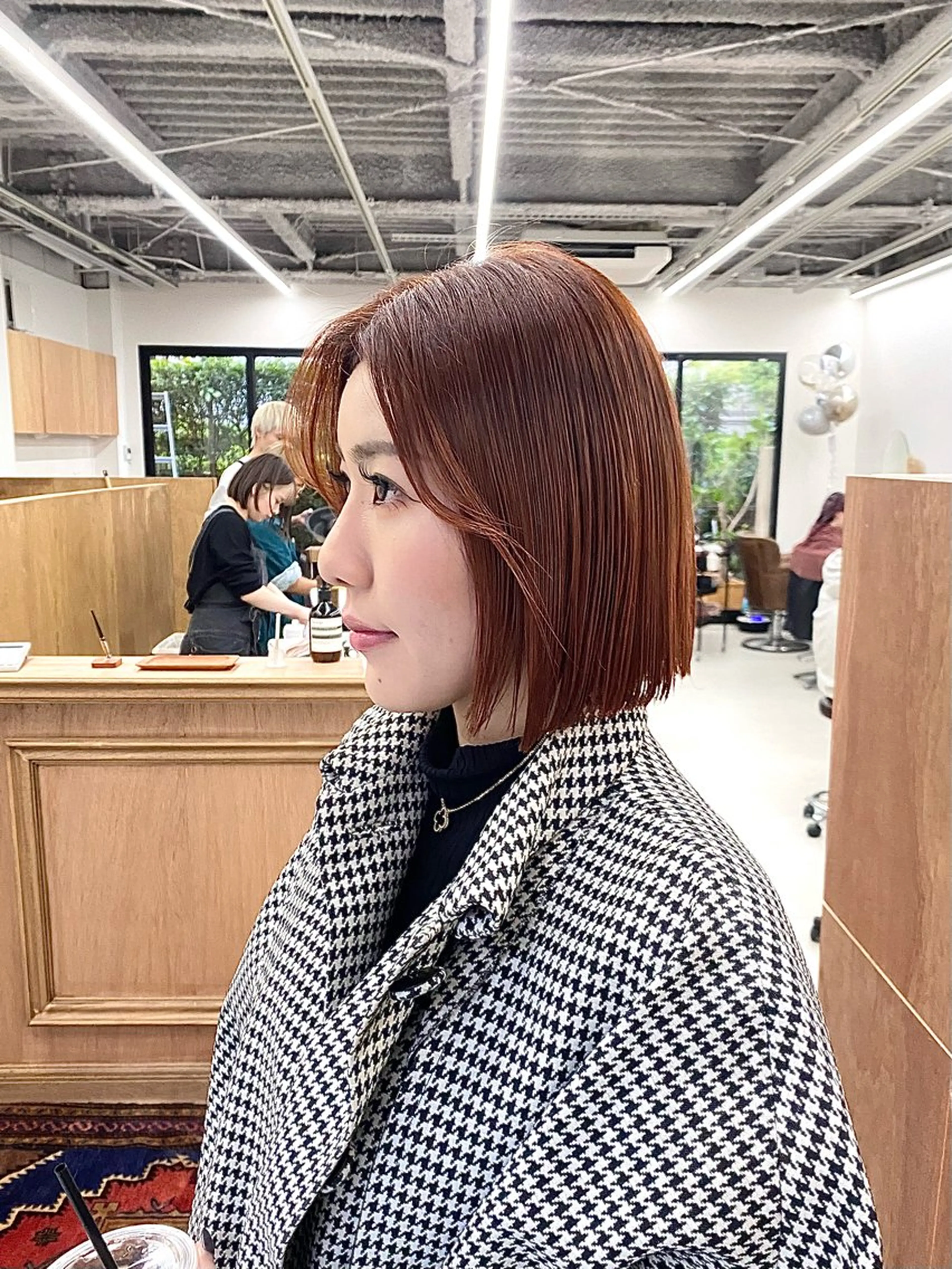 ミディアム カラー ヘアアレンジ ブリーチ カット ヘアカラー トリートメント ハル🌸柔色/ ブリーチなし/艶髪のヘアスタイル