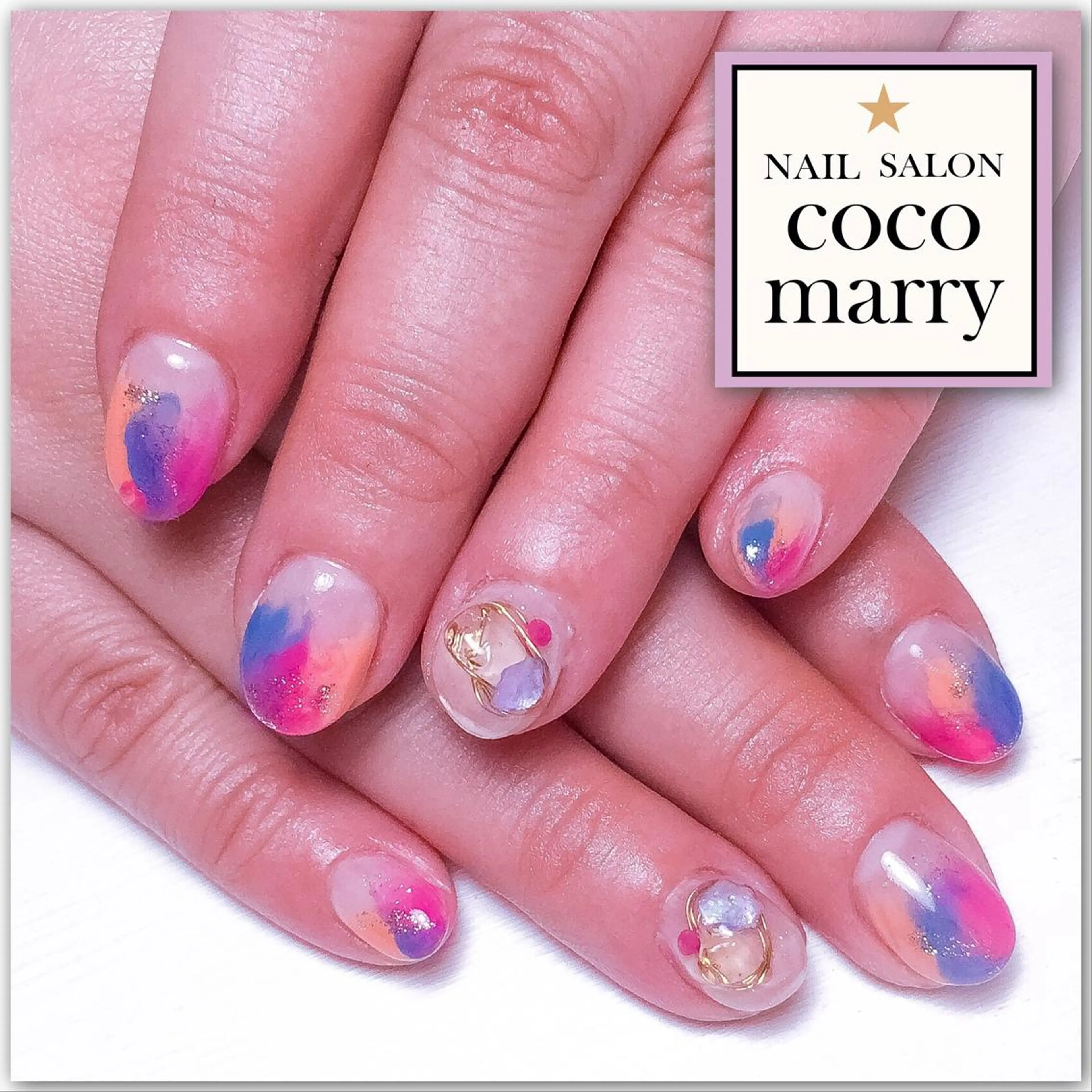 ネイル coco marry のネイルデザイン