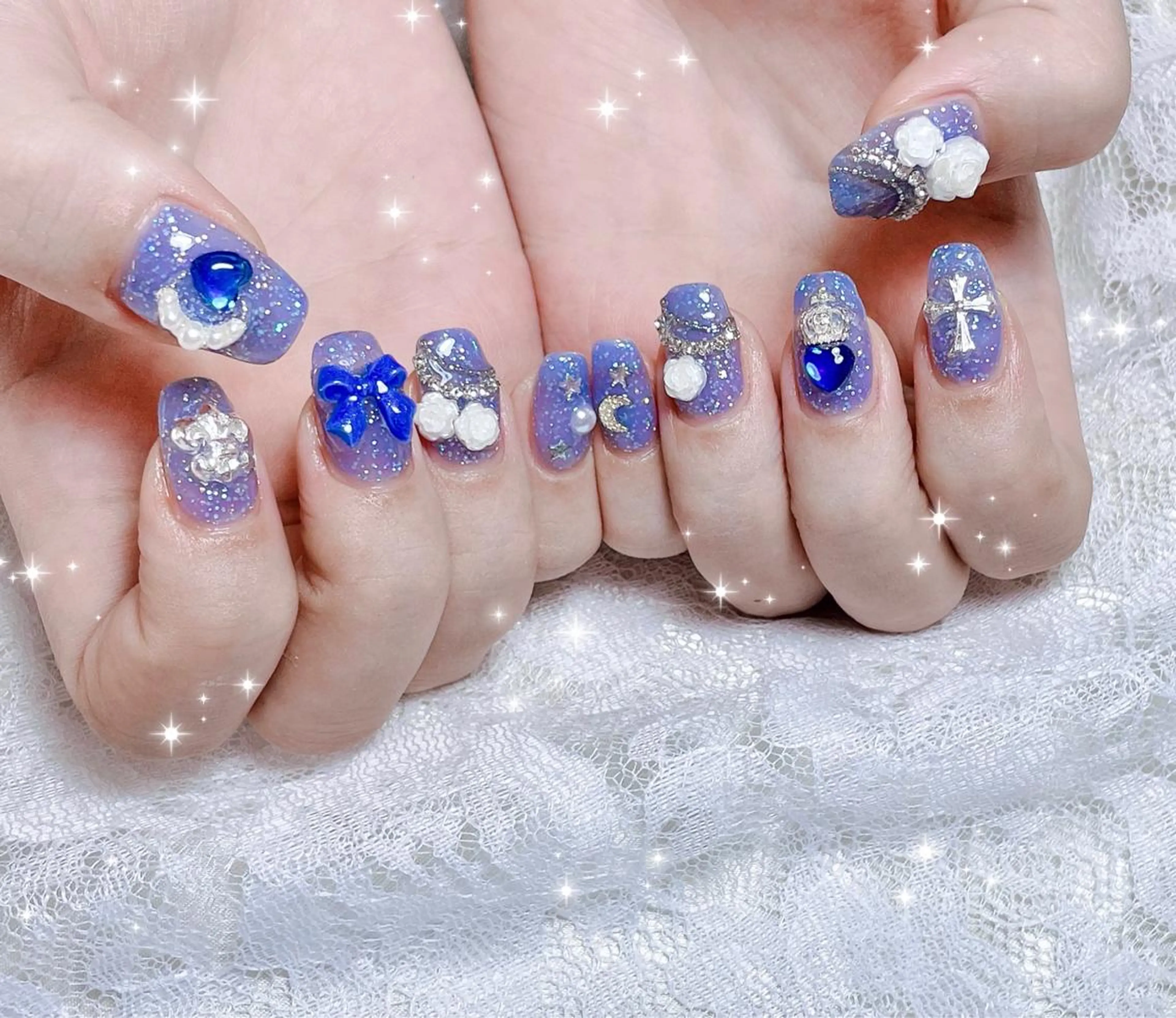 ネイル ハンドネイル FLARE NAIL フレアネイルのネイルデザイン