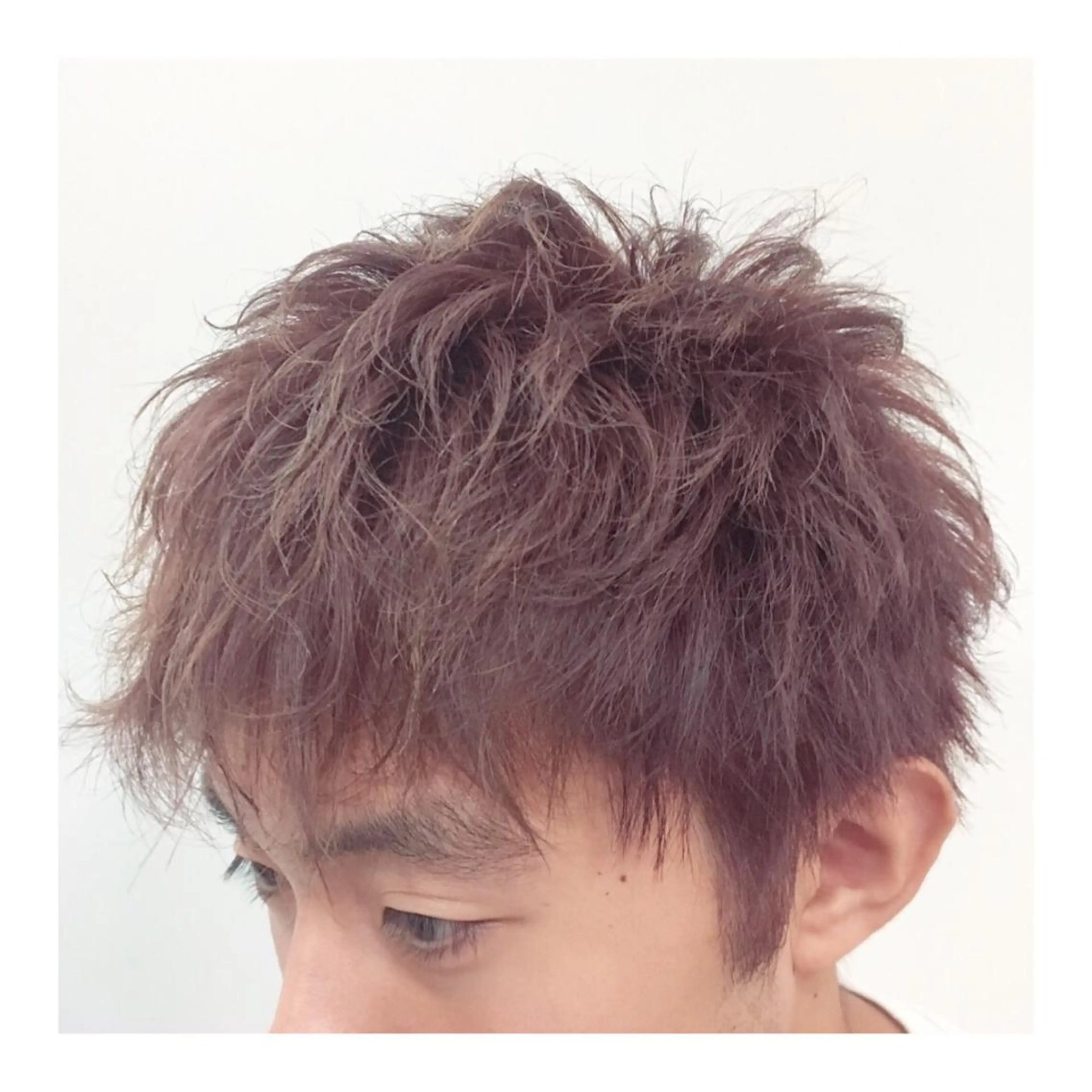 メンズ ヘアカラー ange☞ soutaのヘアスタイル