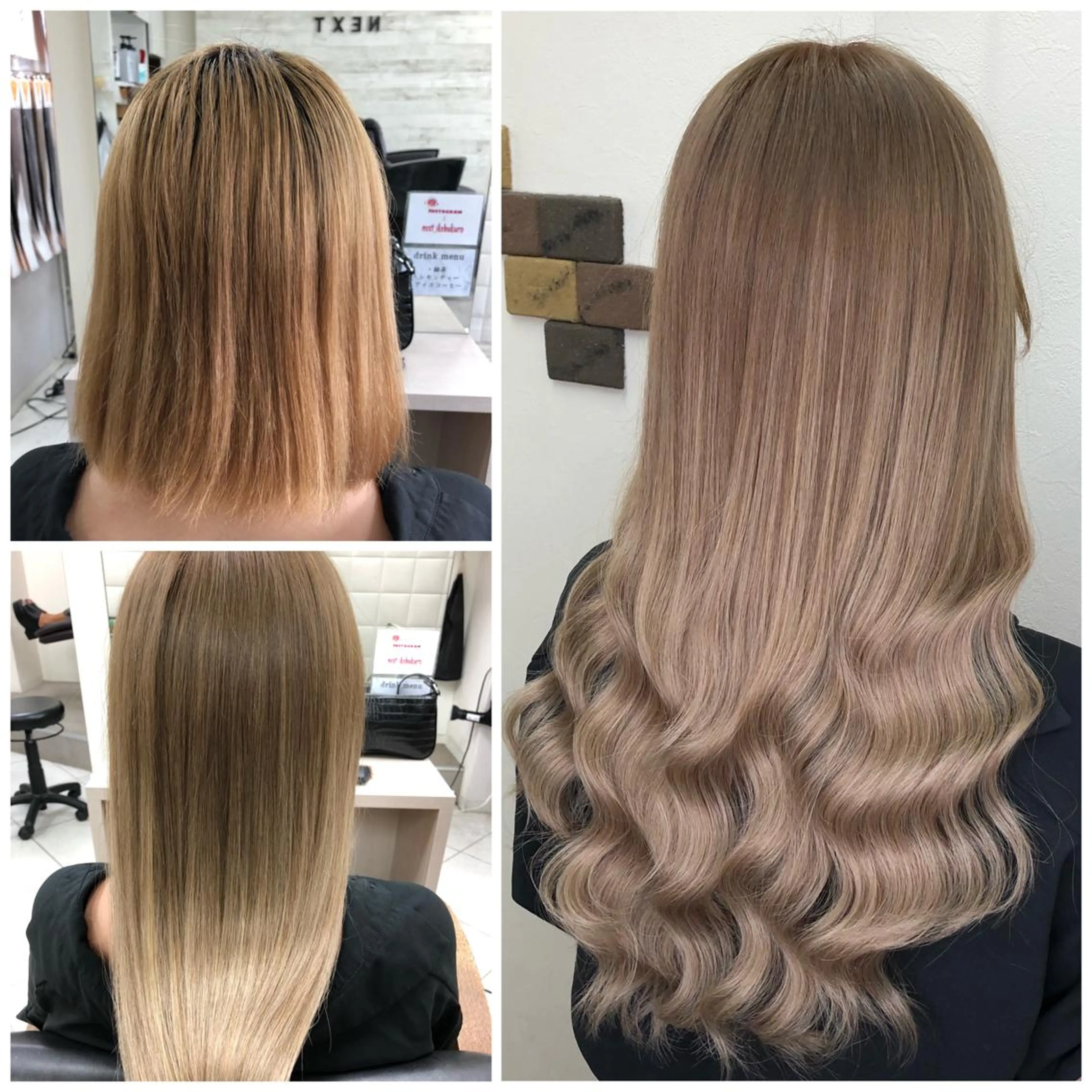 ロング カラー ヘアカラー トリートメント エクステ MAKO ❤️‍🔥NEXTのヘアスタイル