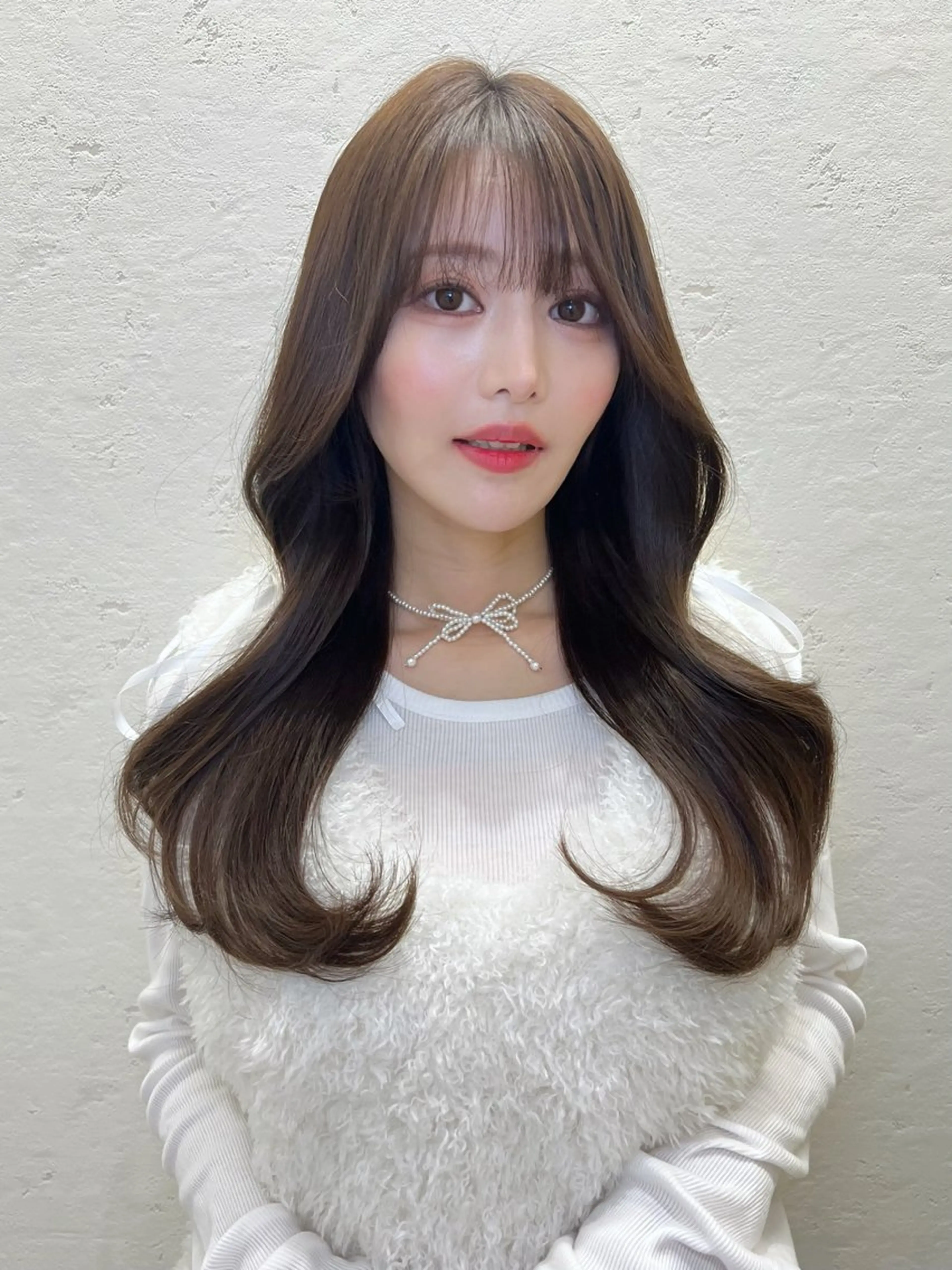 ロング カラー カット ヘアカラー 韓国ヘア×髪質改善 /yoshikaのヘアスタイル