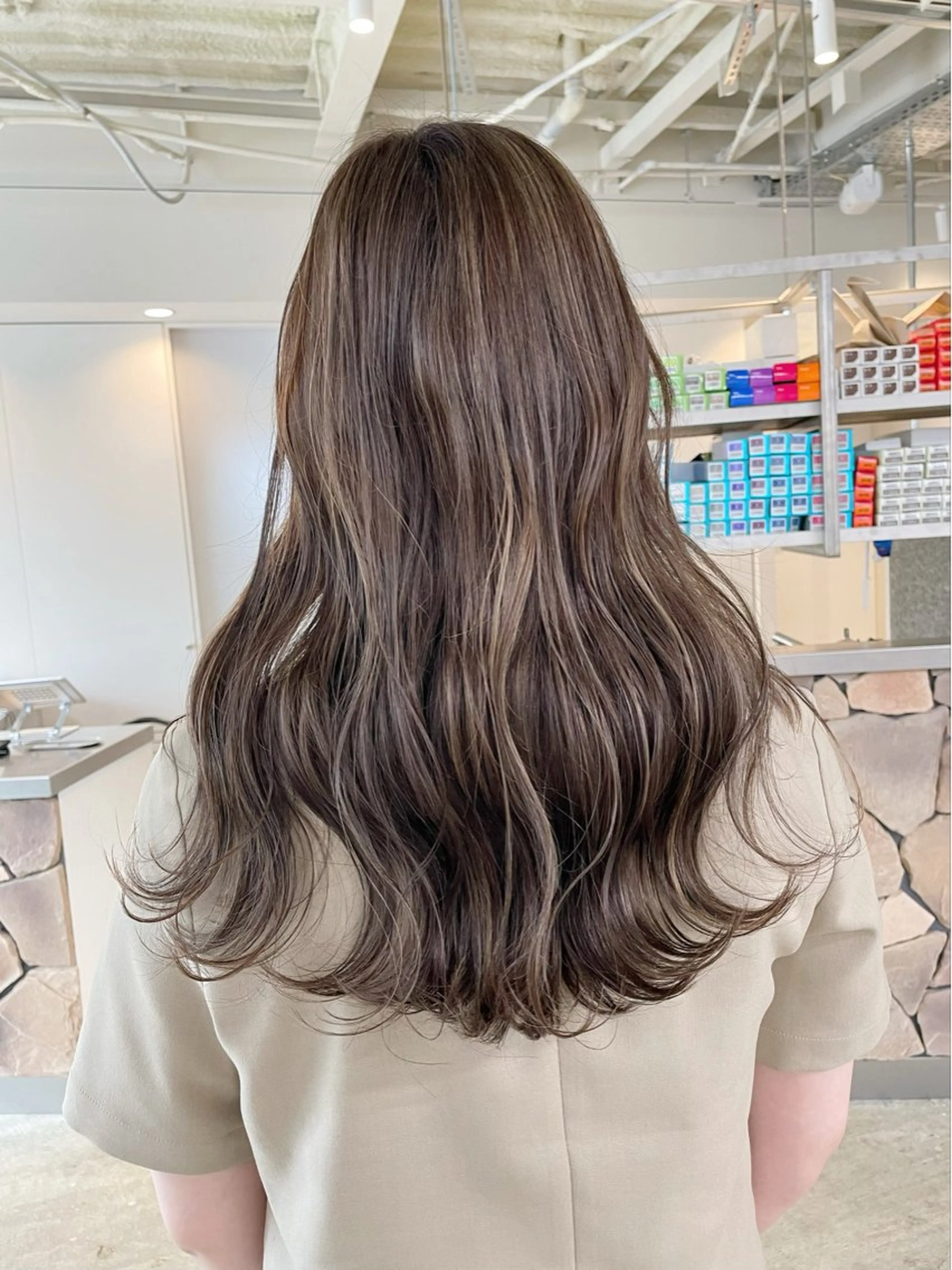 ロング カラー Tsuyoki .のヘアスタイル