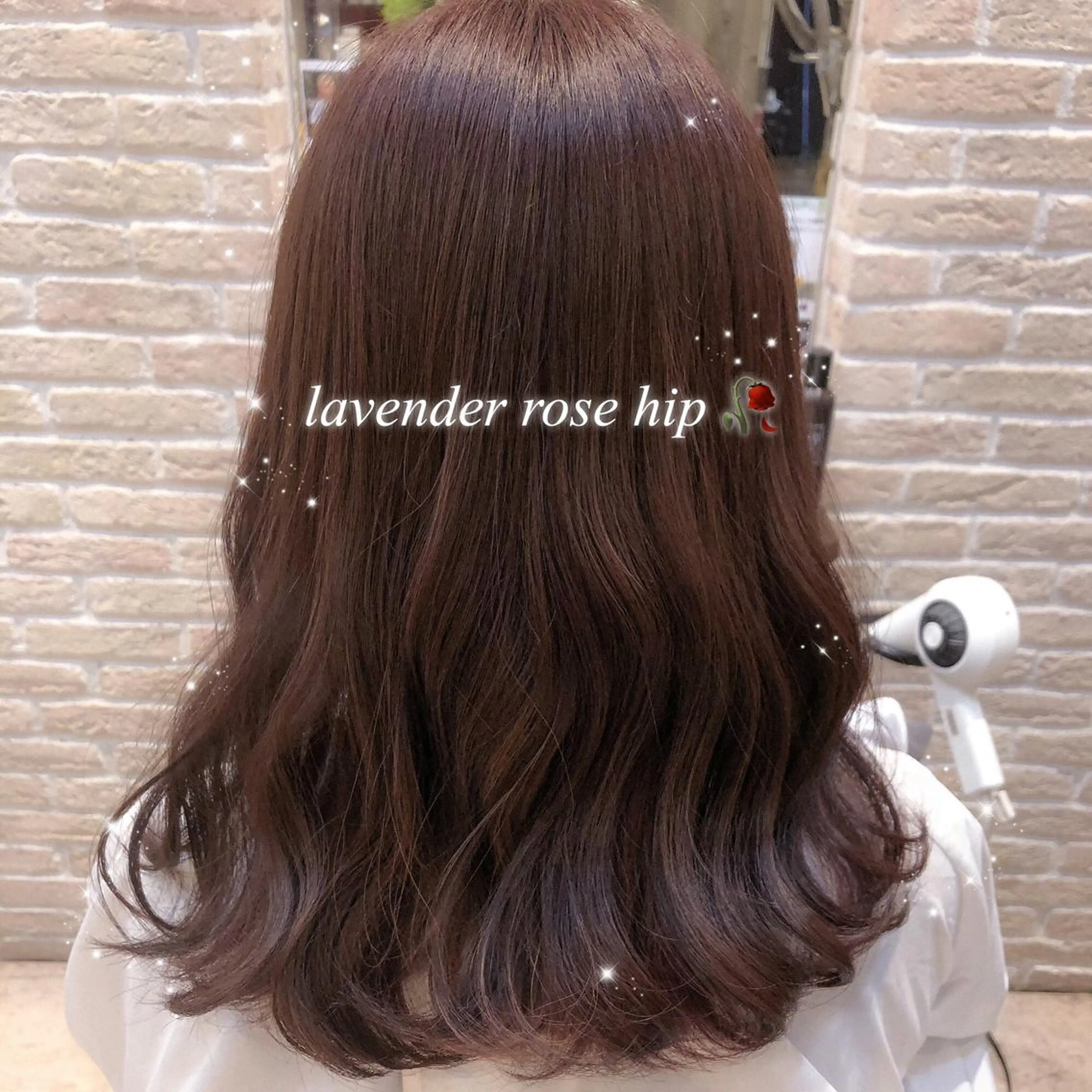 セミロング 𝙢𝙞𝙮𝙪🎀 girly hairのヘアスタイル
