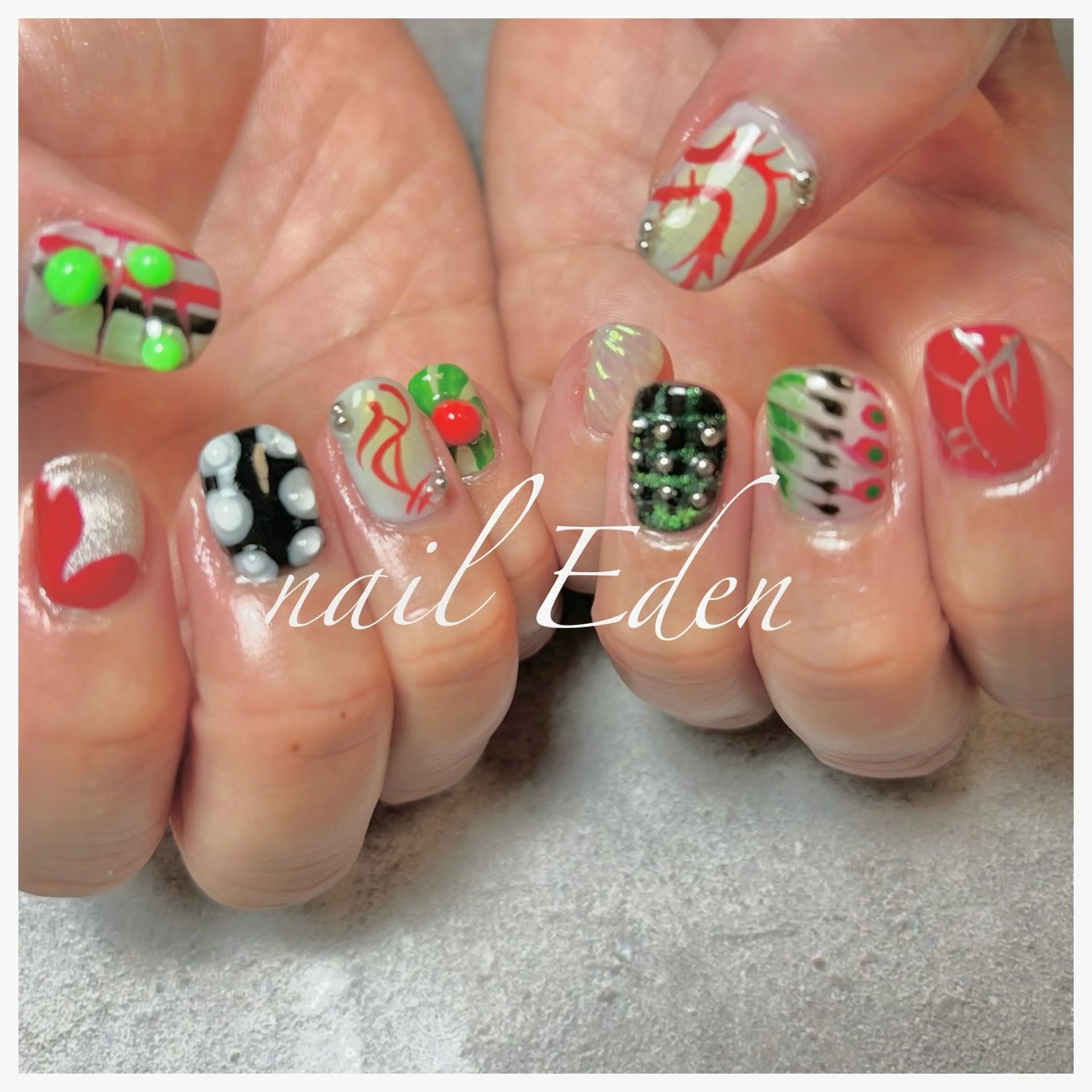 ネイル 持ち込み Eden　private nail saron所属・Eden ♾️のネイルデザイン