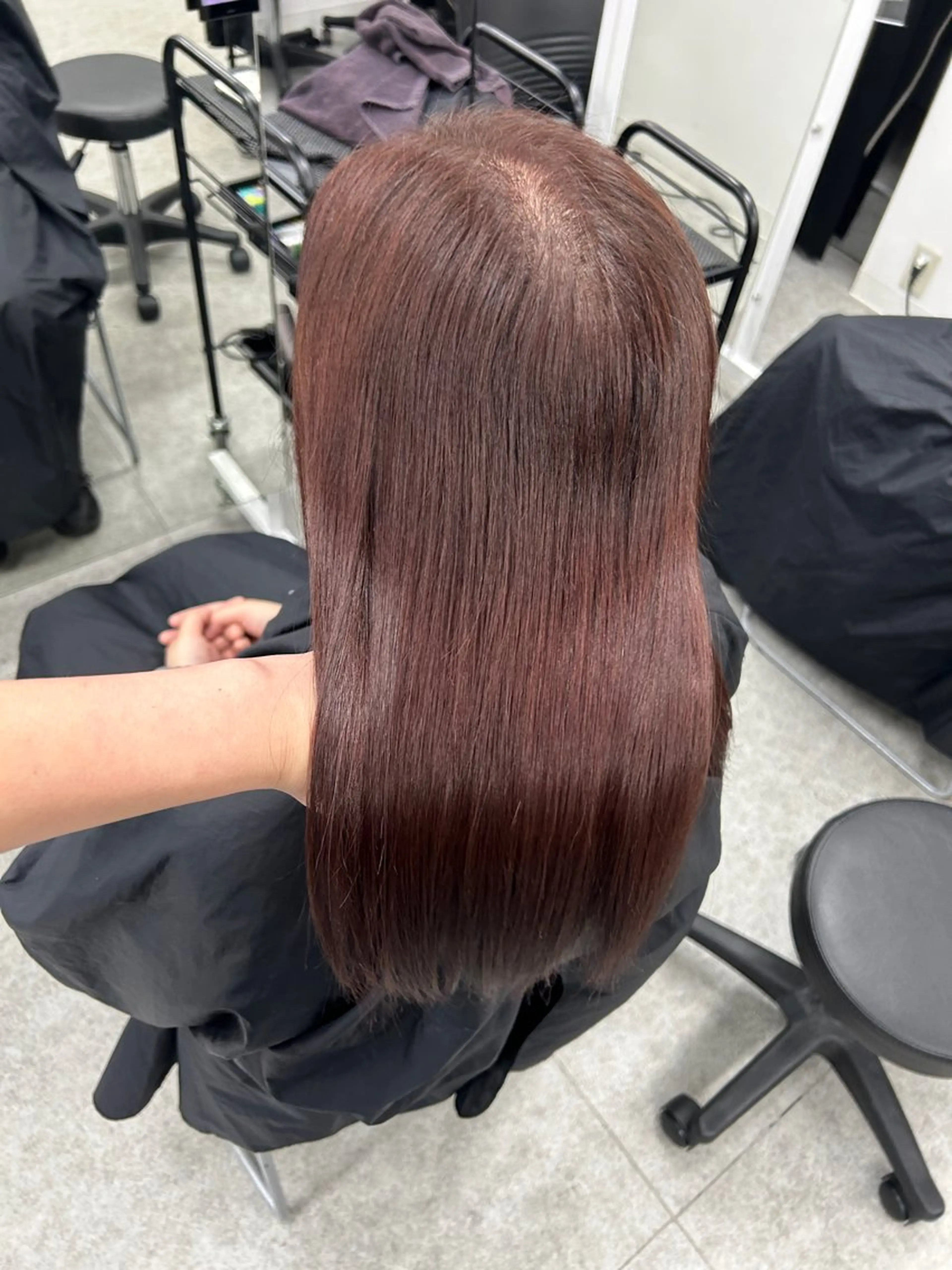 カラー ヘアカラー トリートメント 似合わせヘア🎀 Manami🤍のヘアスタイル