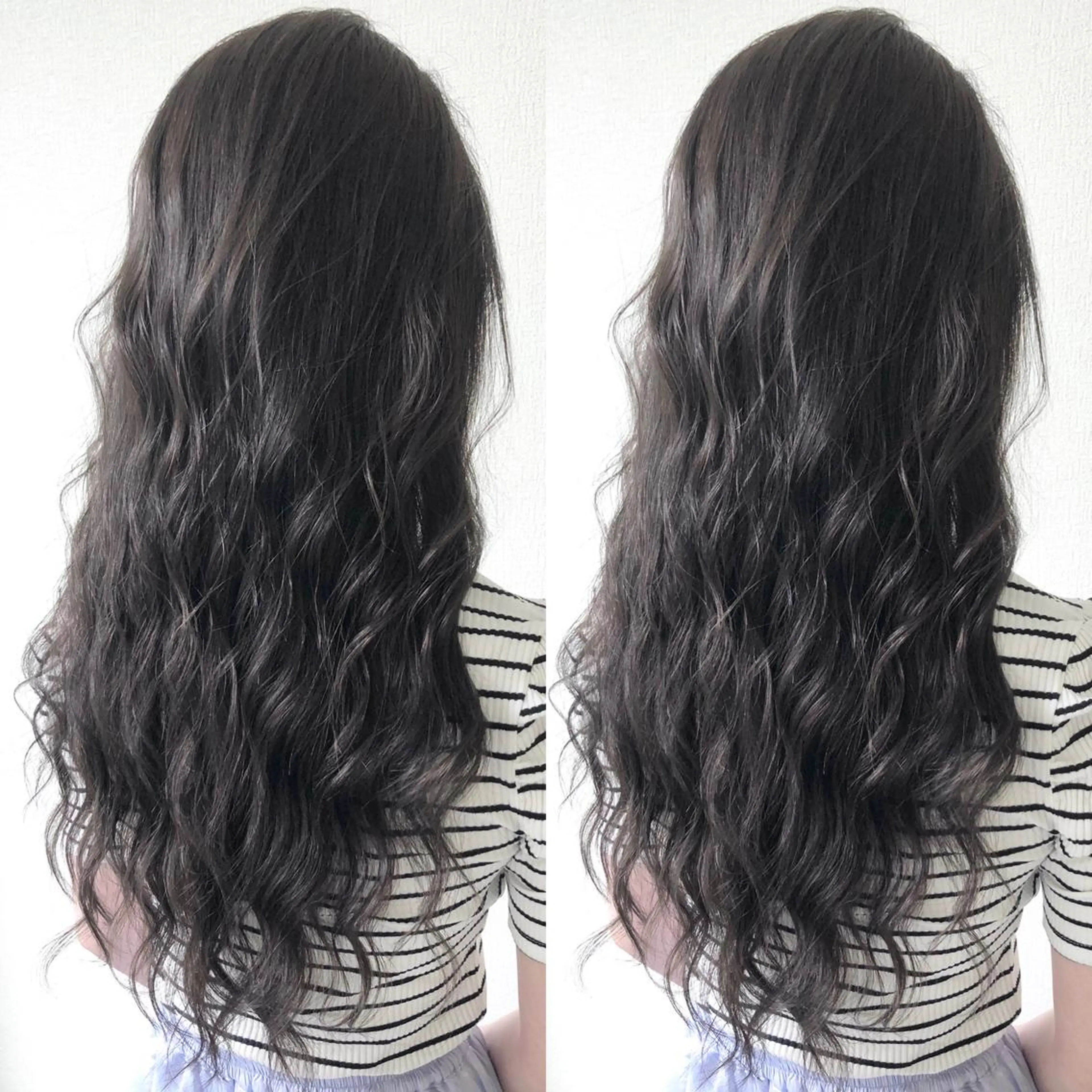 ロング カラー ヘアカラー Hanna by W_SALONのヘアスタイル