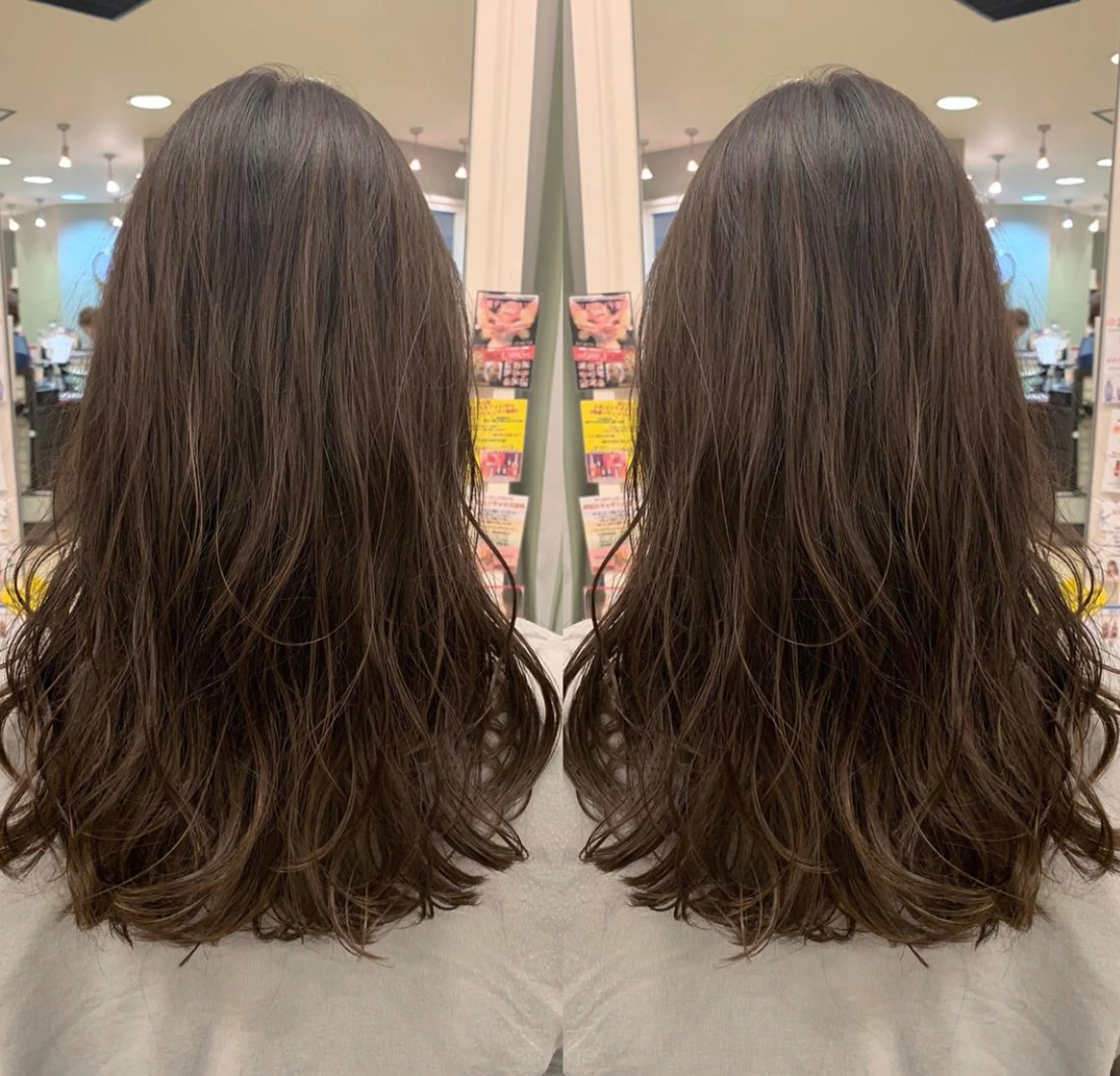 ロング パーマ box mico. mutsumiのヘアスタイル