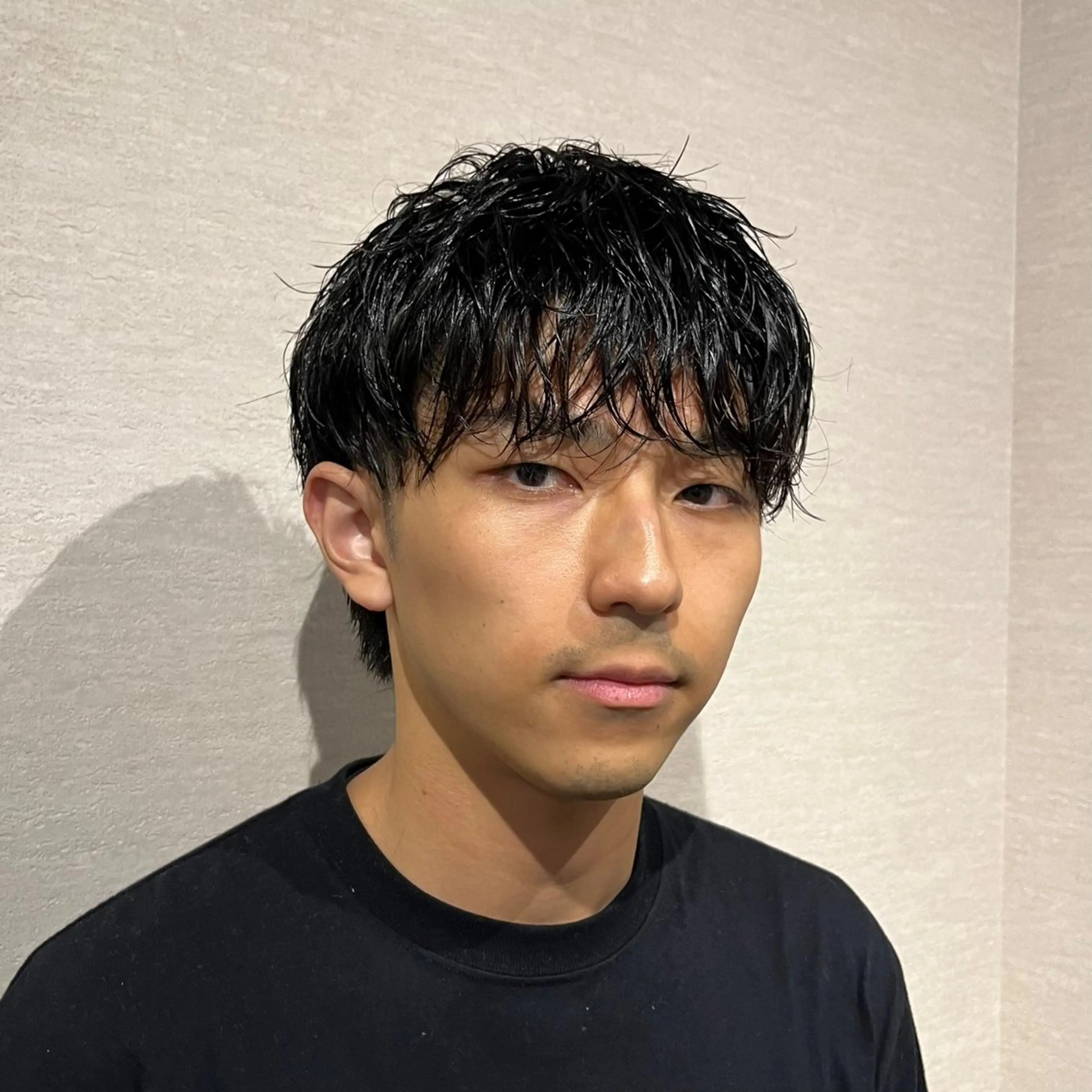 パーマ メンズ カット パーマ Chic 押上 山口 卓朗のヘアスタイル