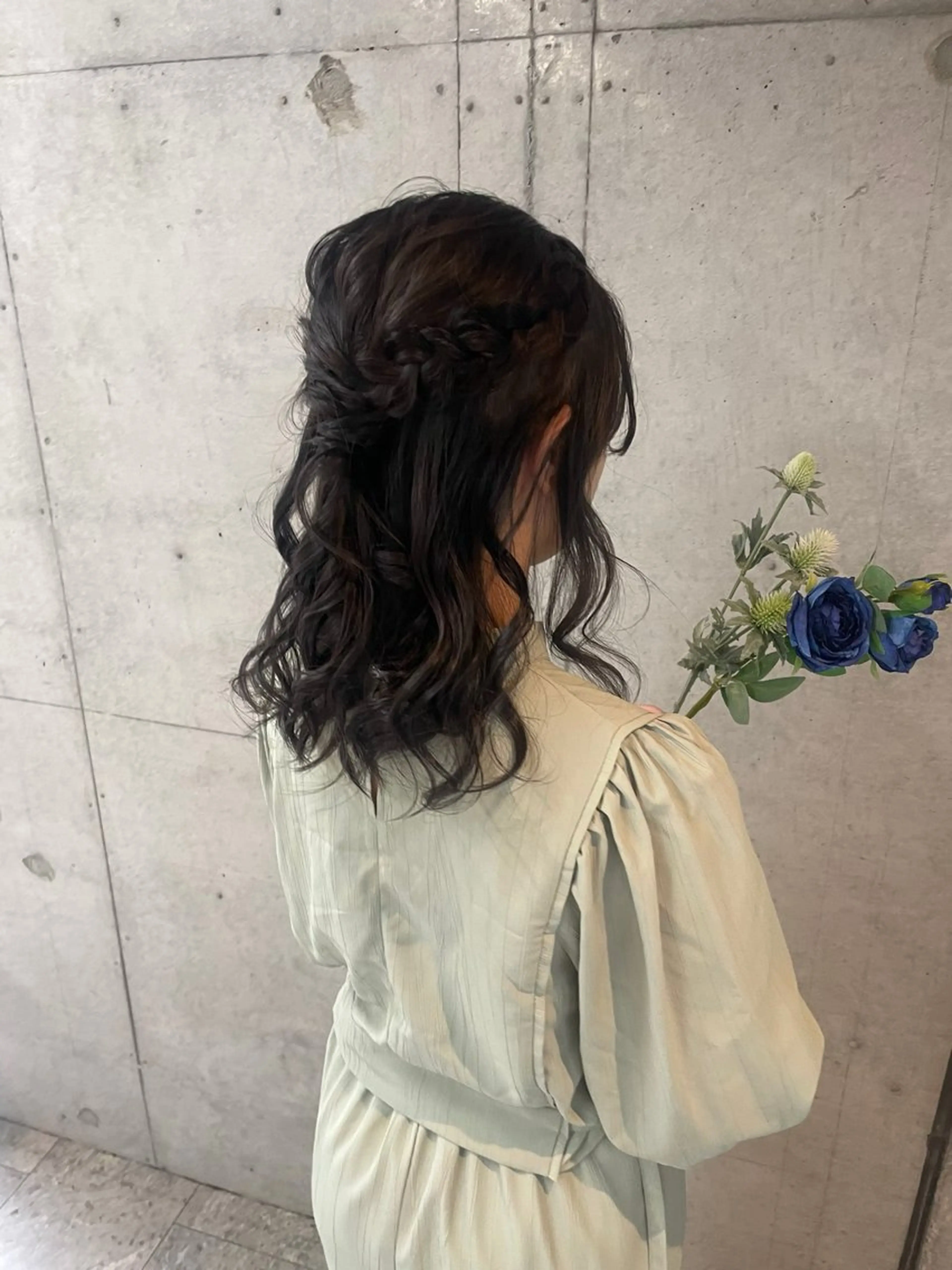 ヘアアレンジ ハーフアップ ヘアセット Reve  resort所属・美髪× ヘアセット✨Araiのヘアスタイル