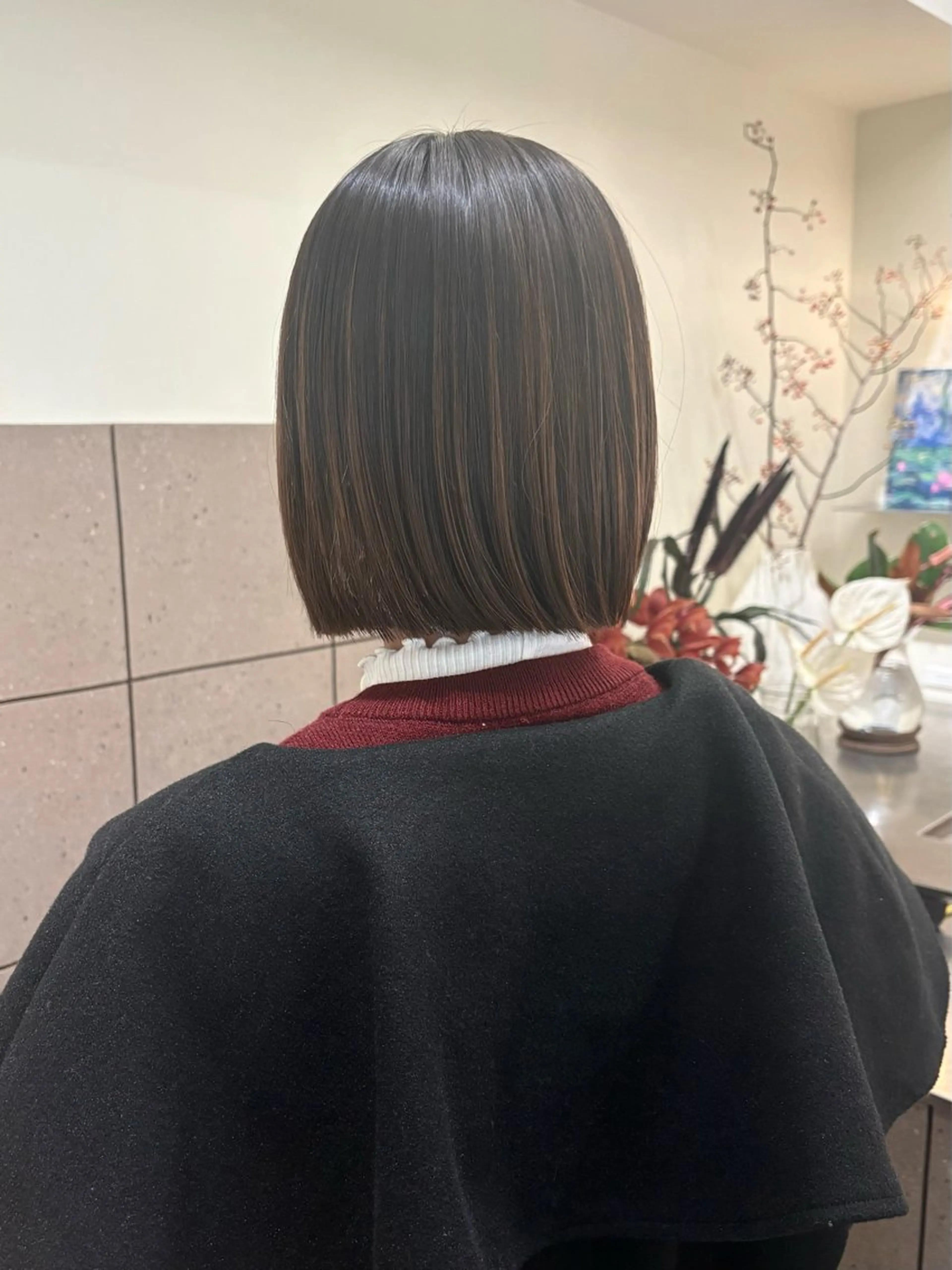 ミディアム カット natsuki /HUI 金山のヘアスタイル