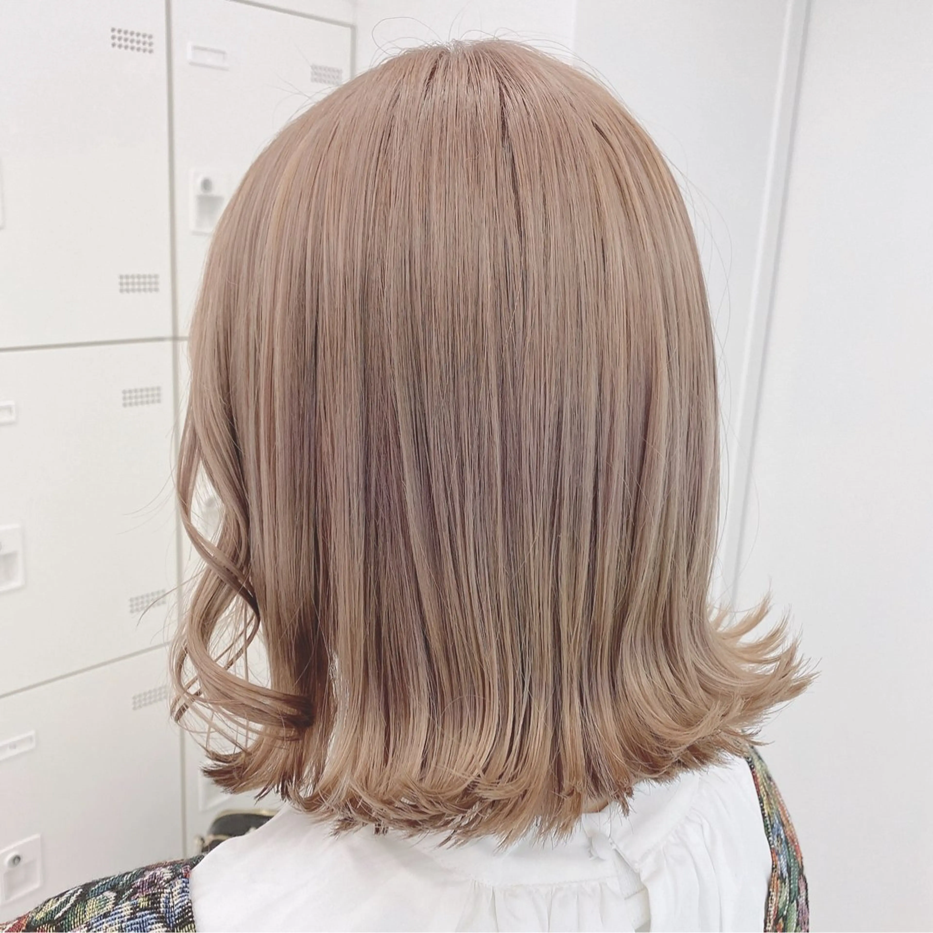 カラー ヘアカラー トリートメント 似合わせ💗透け感 💗ブリーチなし💗のヘアスタイル