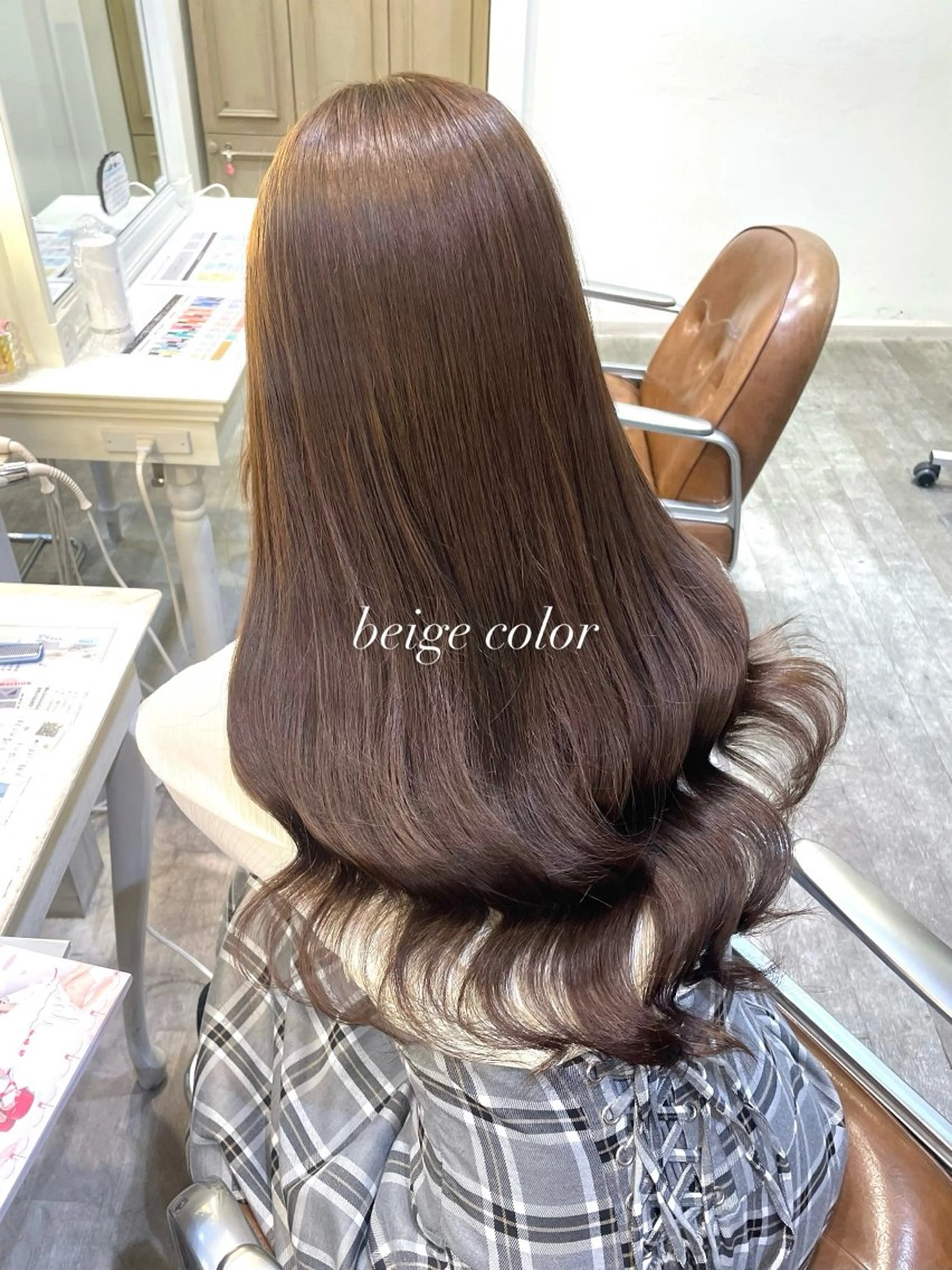 ロング カラー ヘアカラー 🐇柔らかカラー/ ヘアメ/きょうか🐇のヘアスタイル