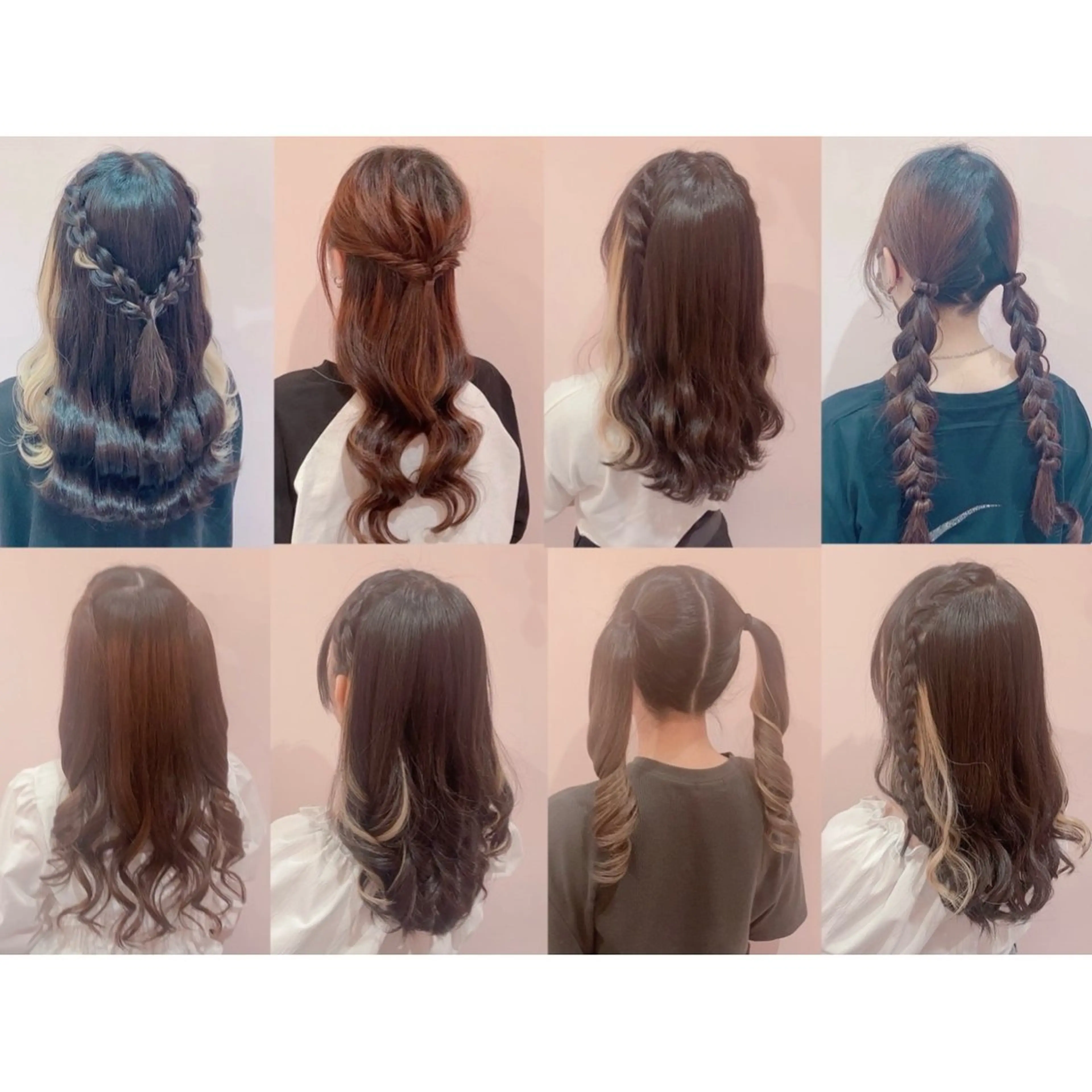 ♡平日限定♡8種の定額ヘアセット2200円の写真