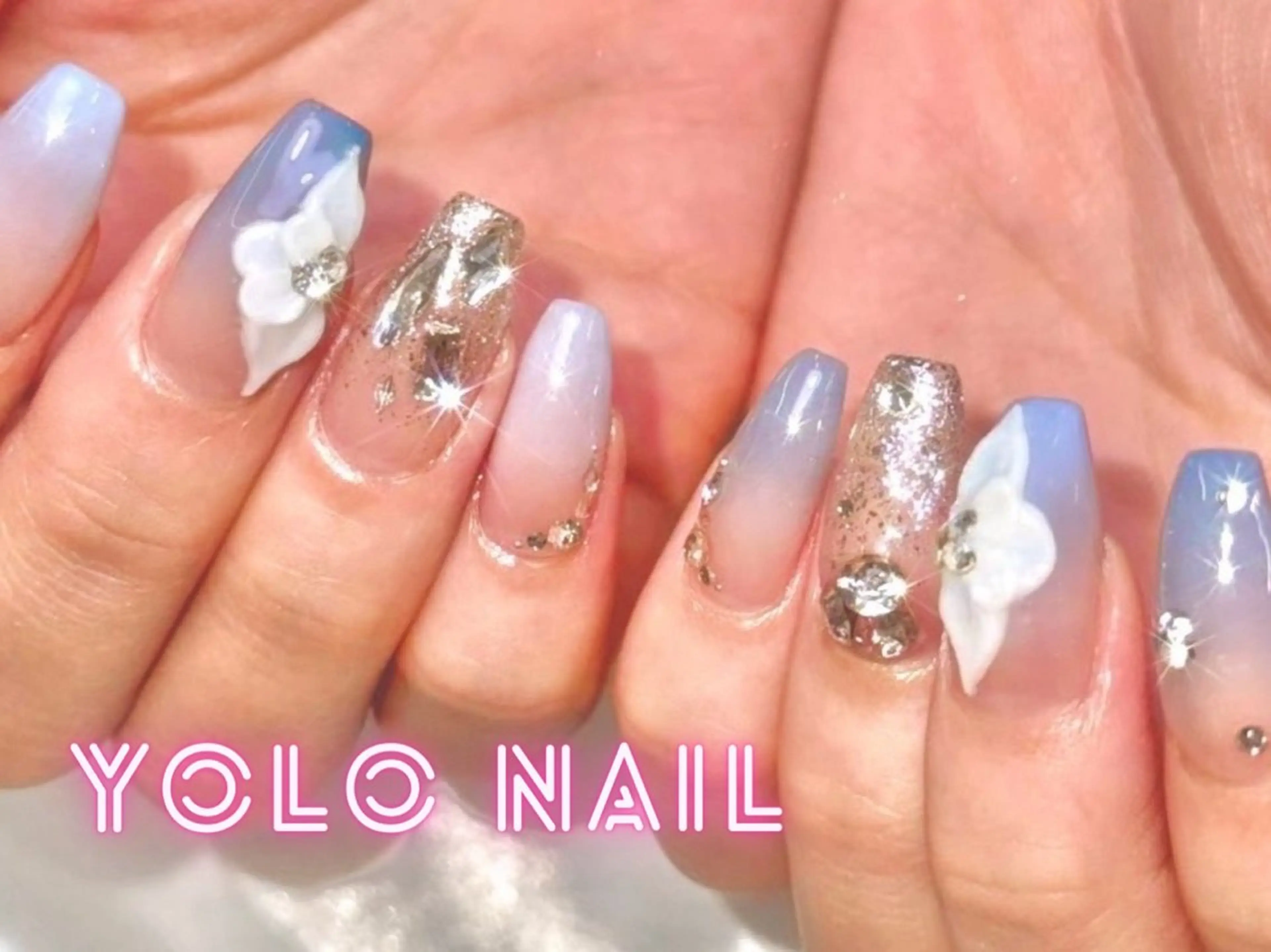 ネイル 持ち込み ハンドネイル YOLONAIL心斎橋店所属・田本 和音のネイルデザイン