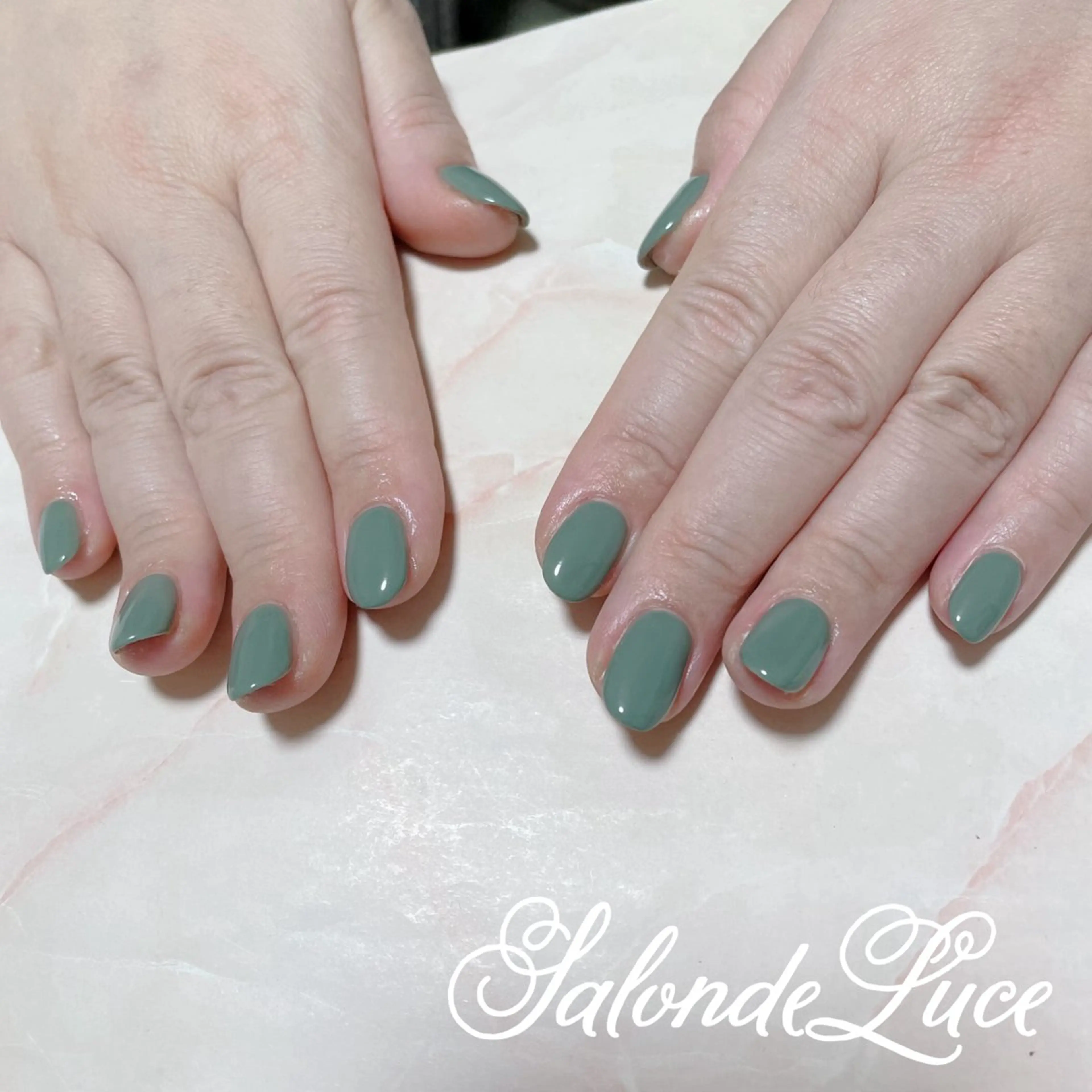 ネイル ワンカラーネイル Salon de Luceのネイルデザイン