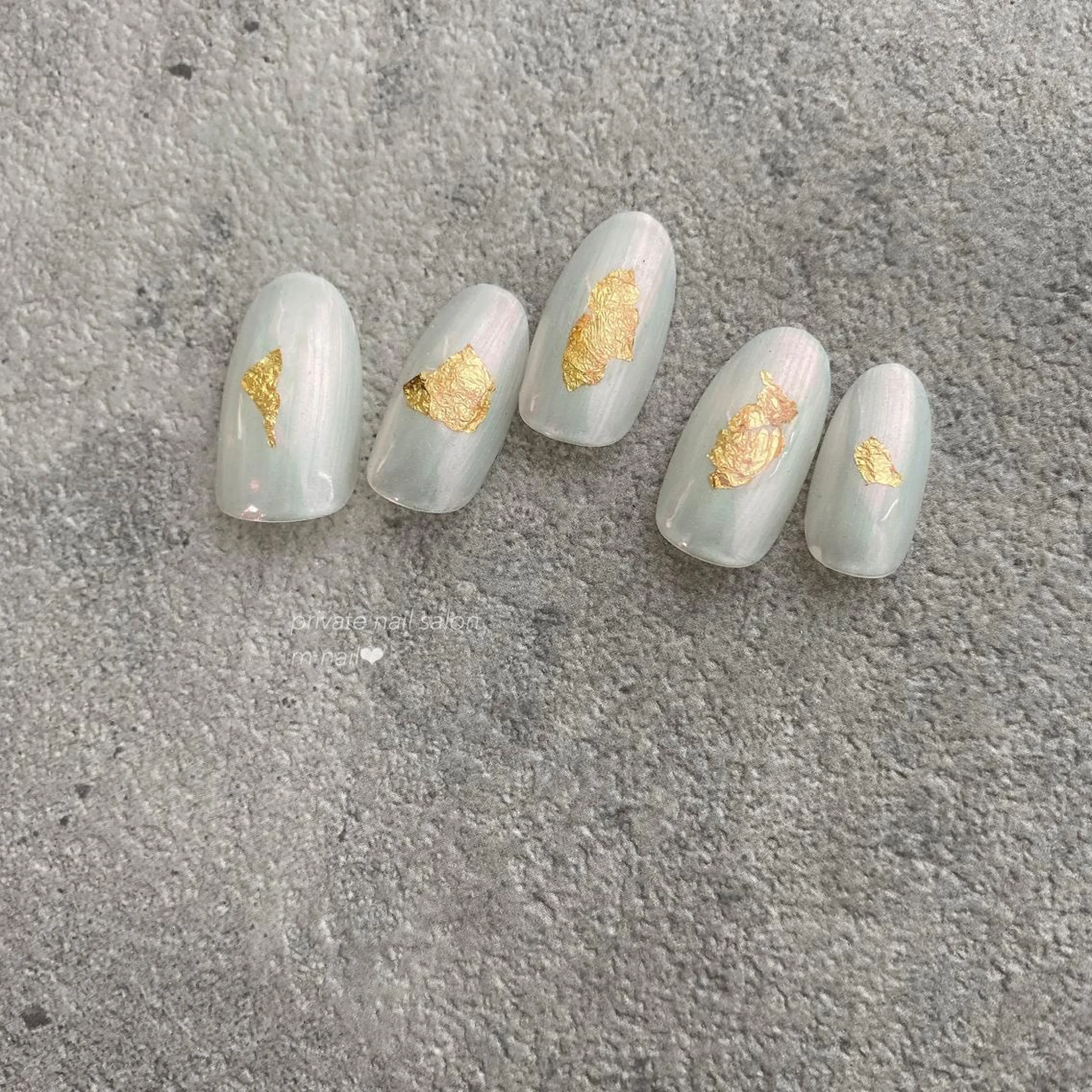 ネイル ホワイト ハンドネイル 小河原 舞のネイルデザイン